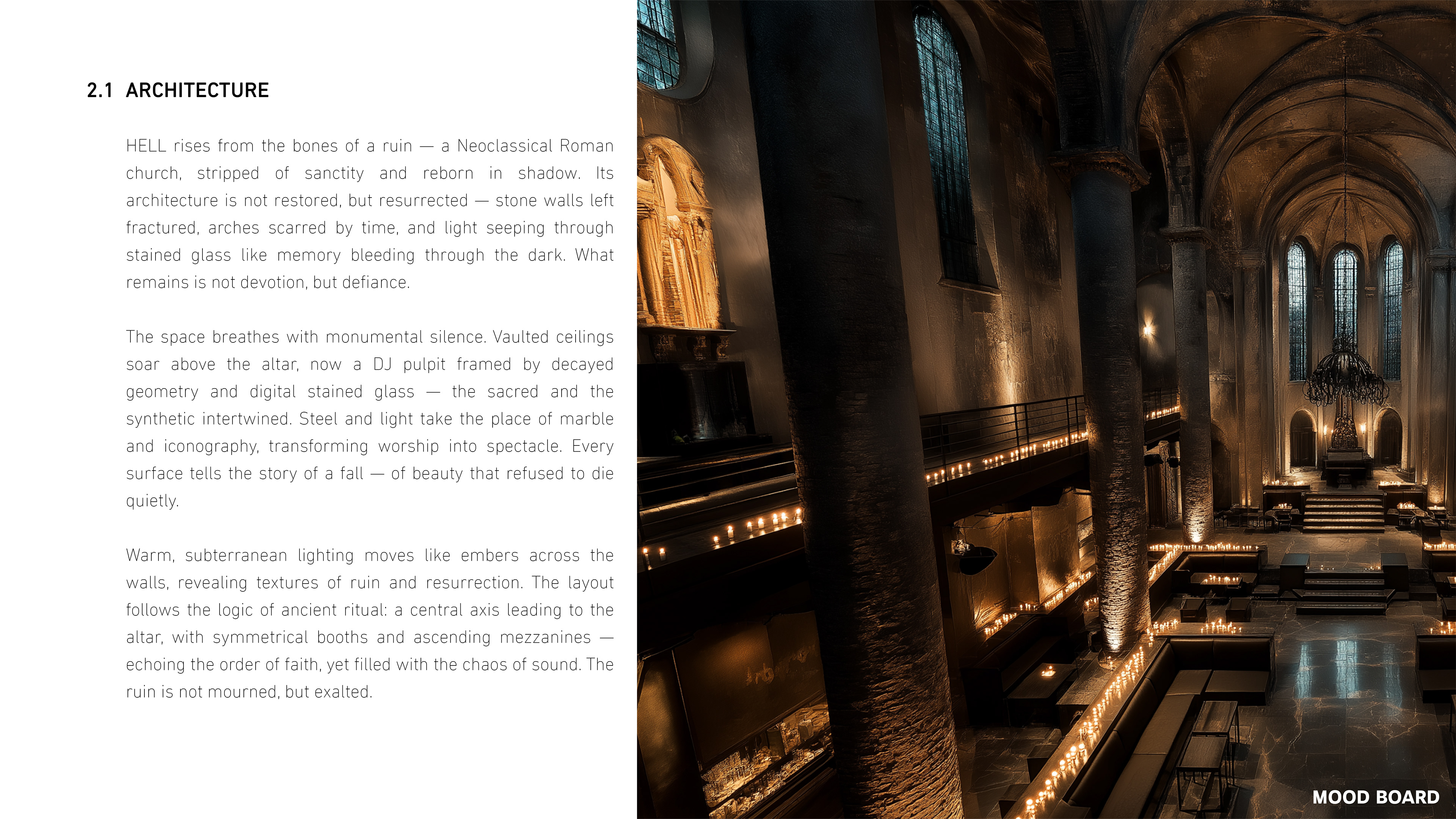HELL The Club - Concept Development