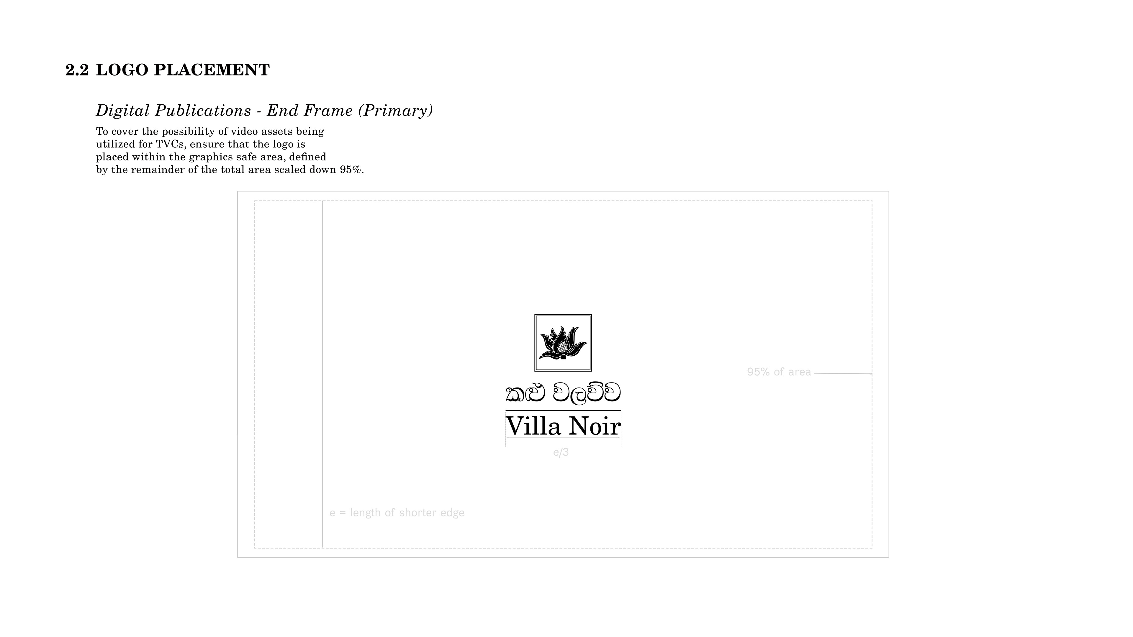 Villa Noir - Brand Guidelines