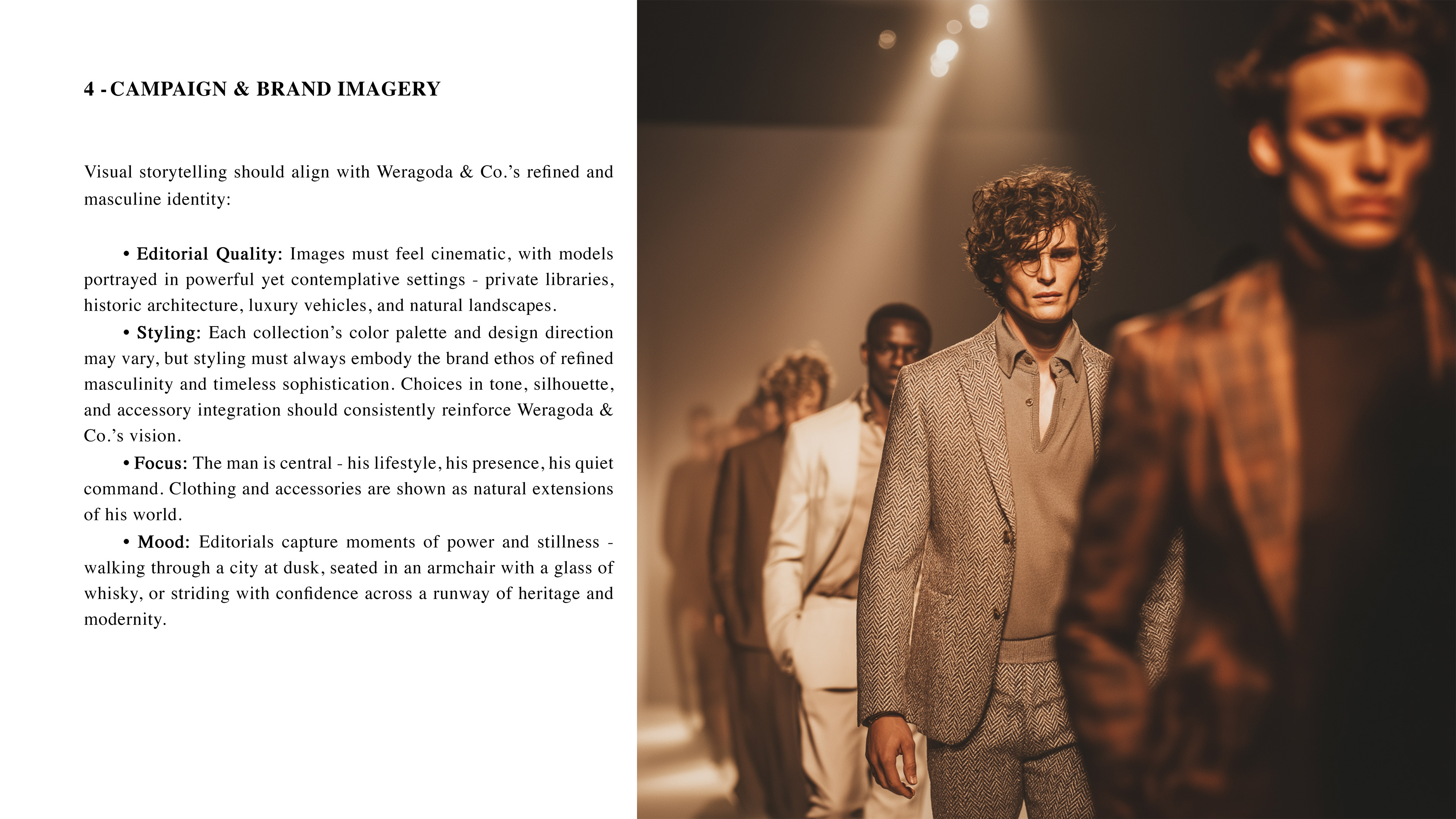 Weragoda & Co. - Artistic Direction Guide