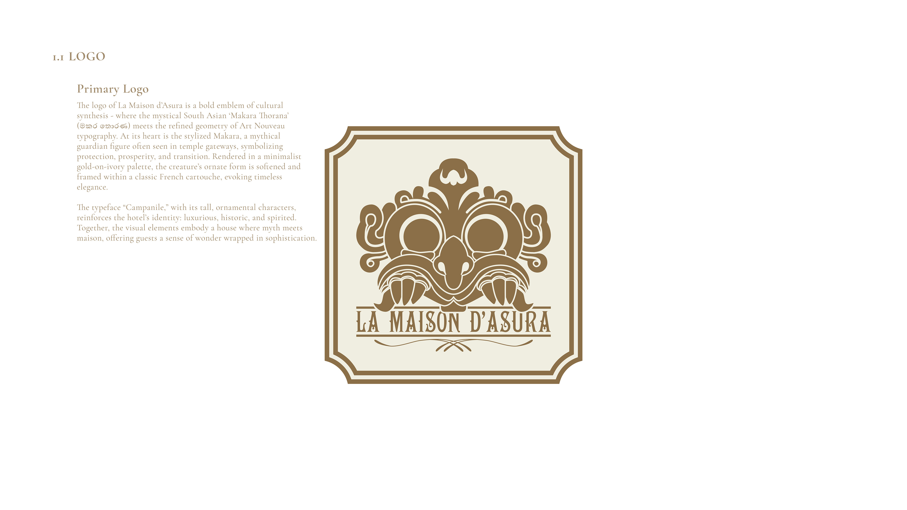 La Maison d'Asura - Brand Guidelines