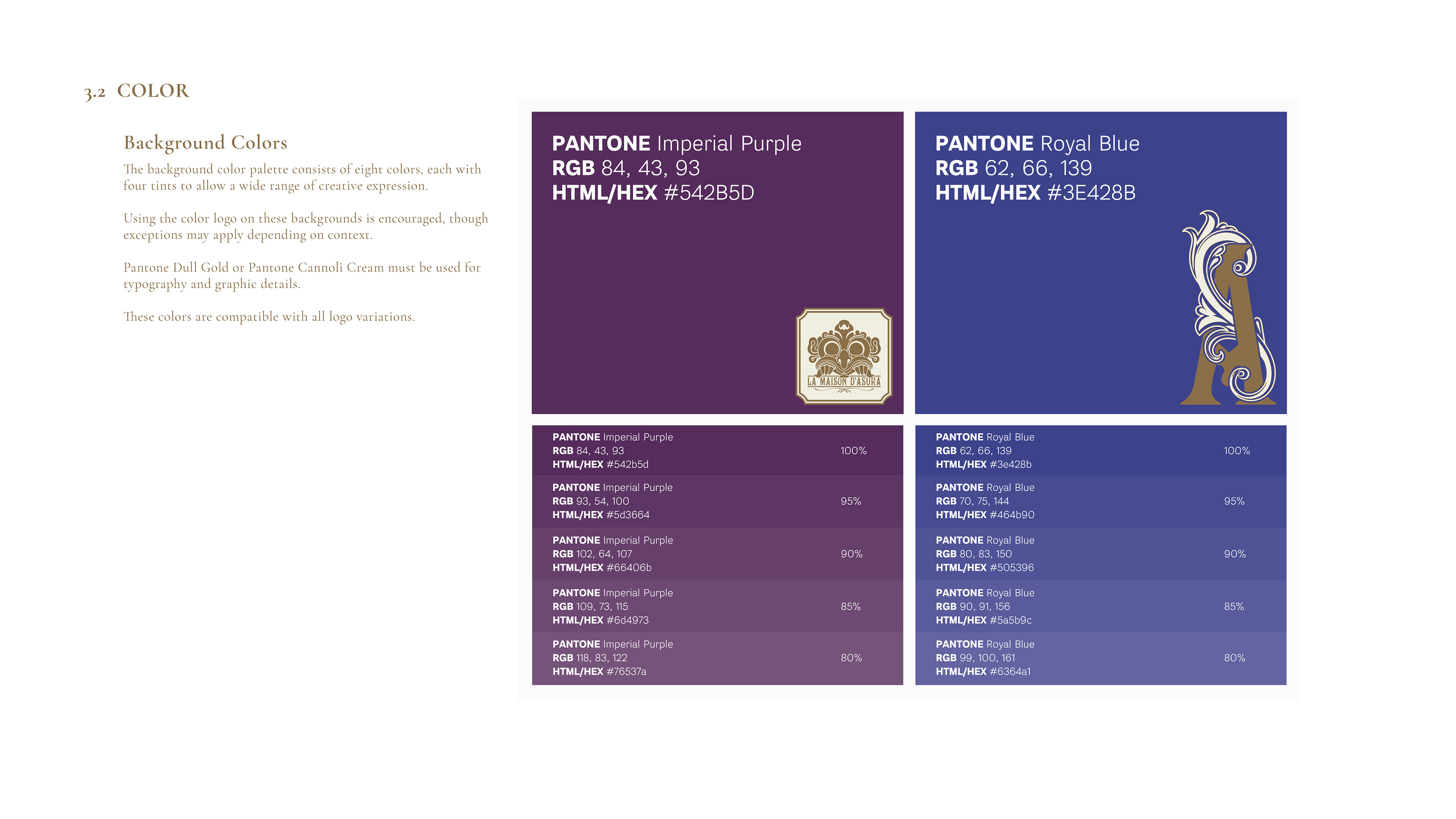 La Maison d'Asura - Brand Guidelines