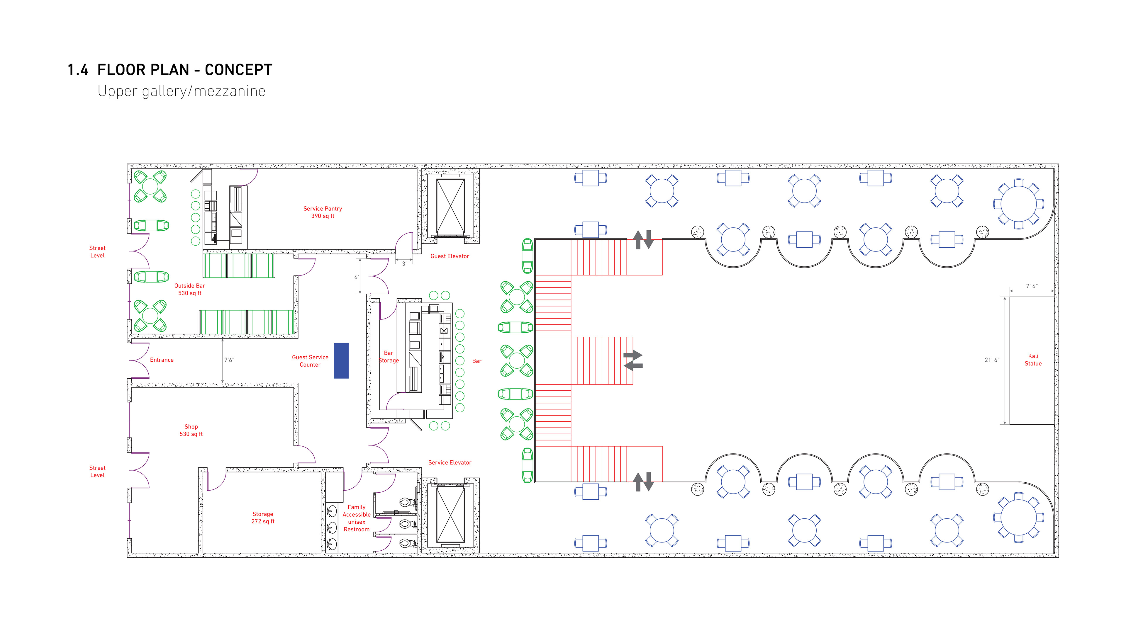 Kali Restaurant - Concept Development