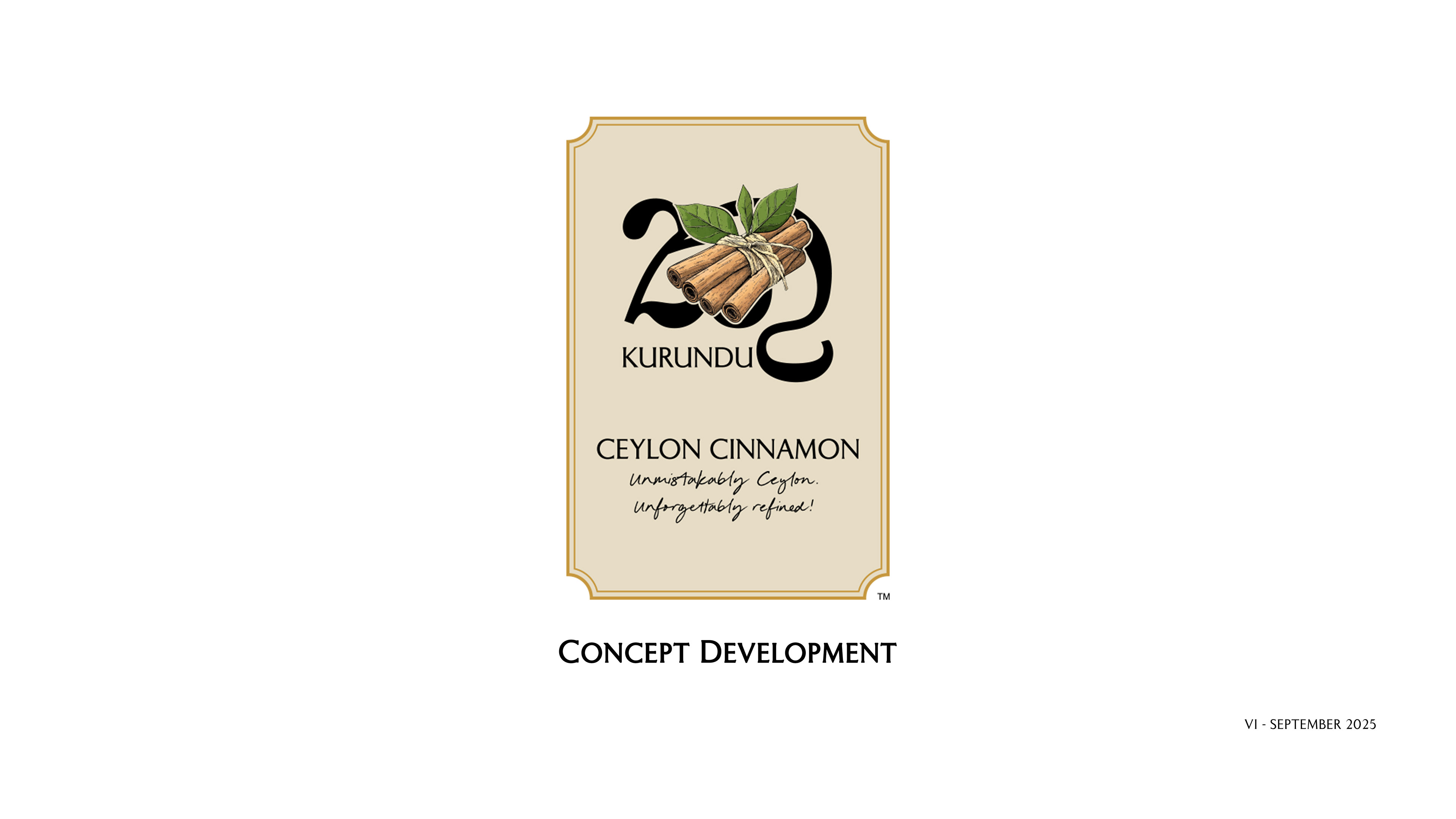 Kurundu - Concept Development