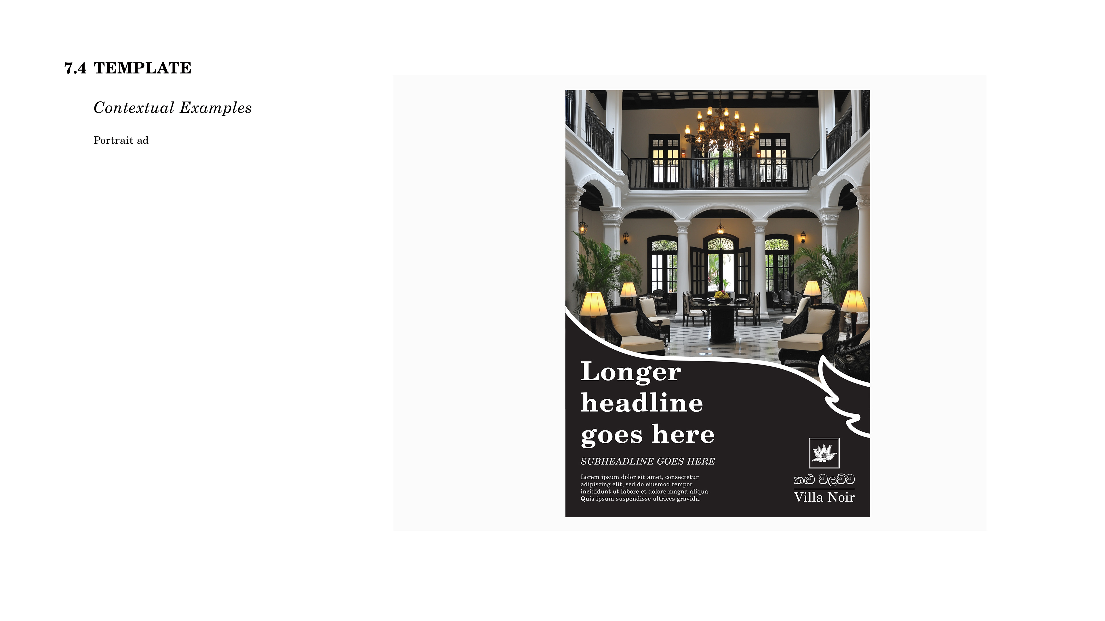 Villa Noir - Brand Guidelines