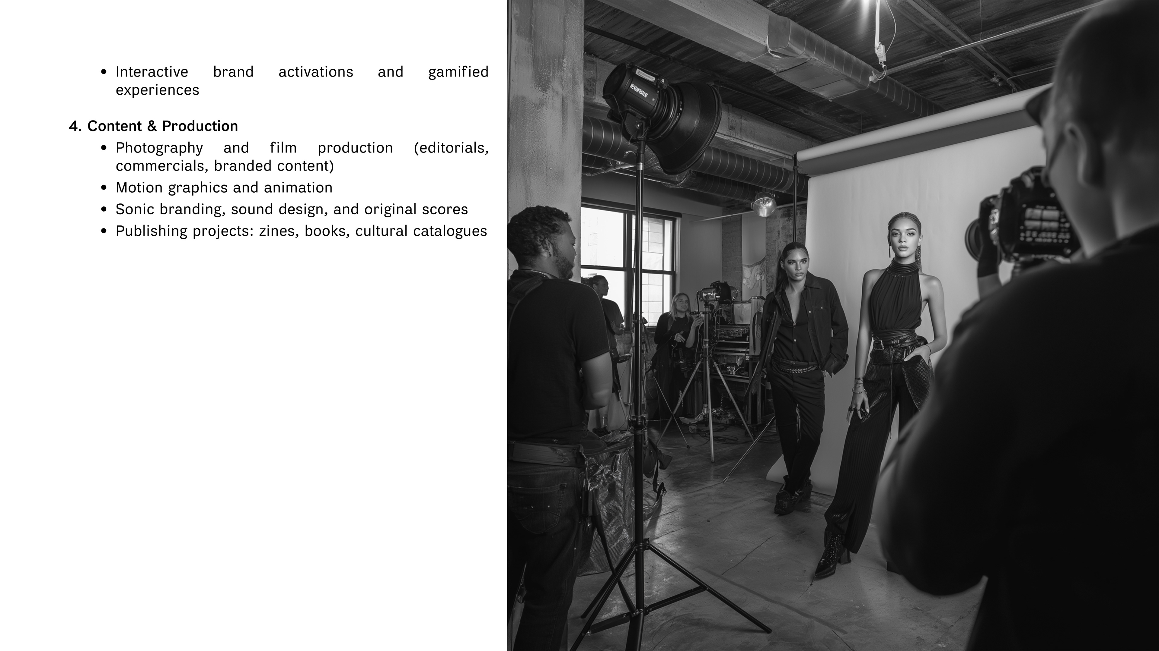BLK Studio - Concept Development