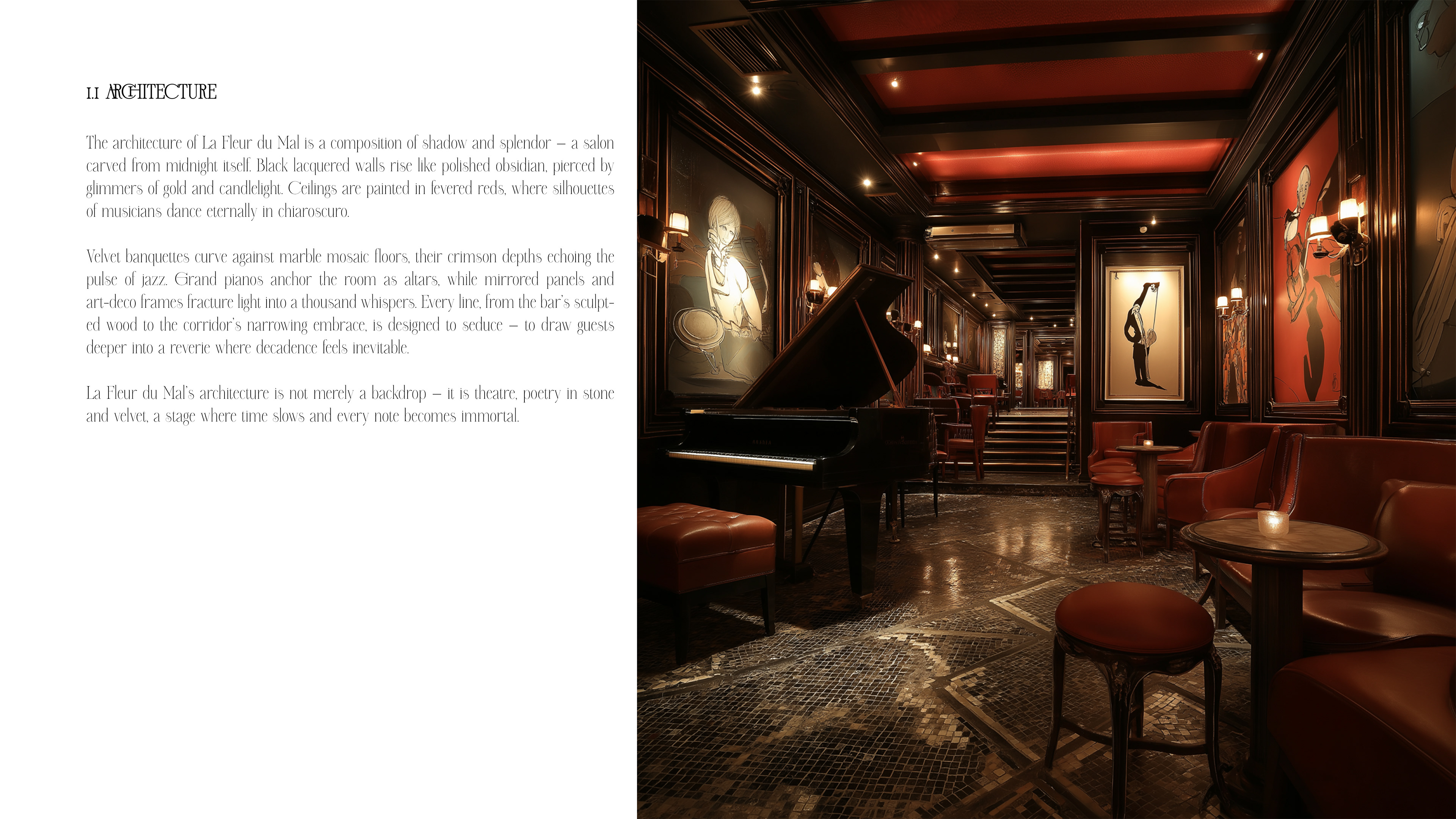 La Fleur du mal - Concept Development