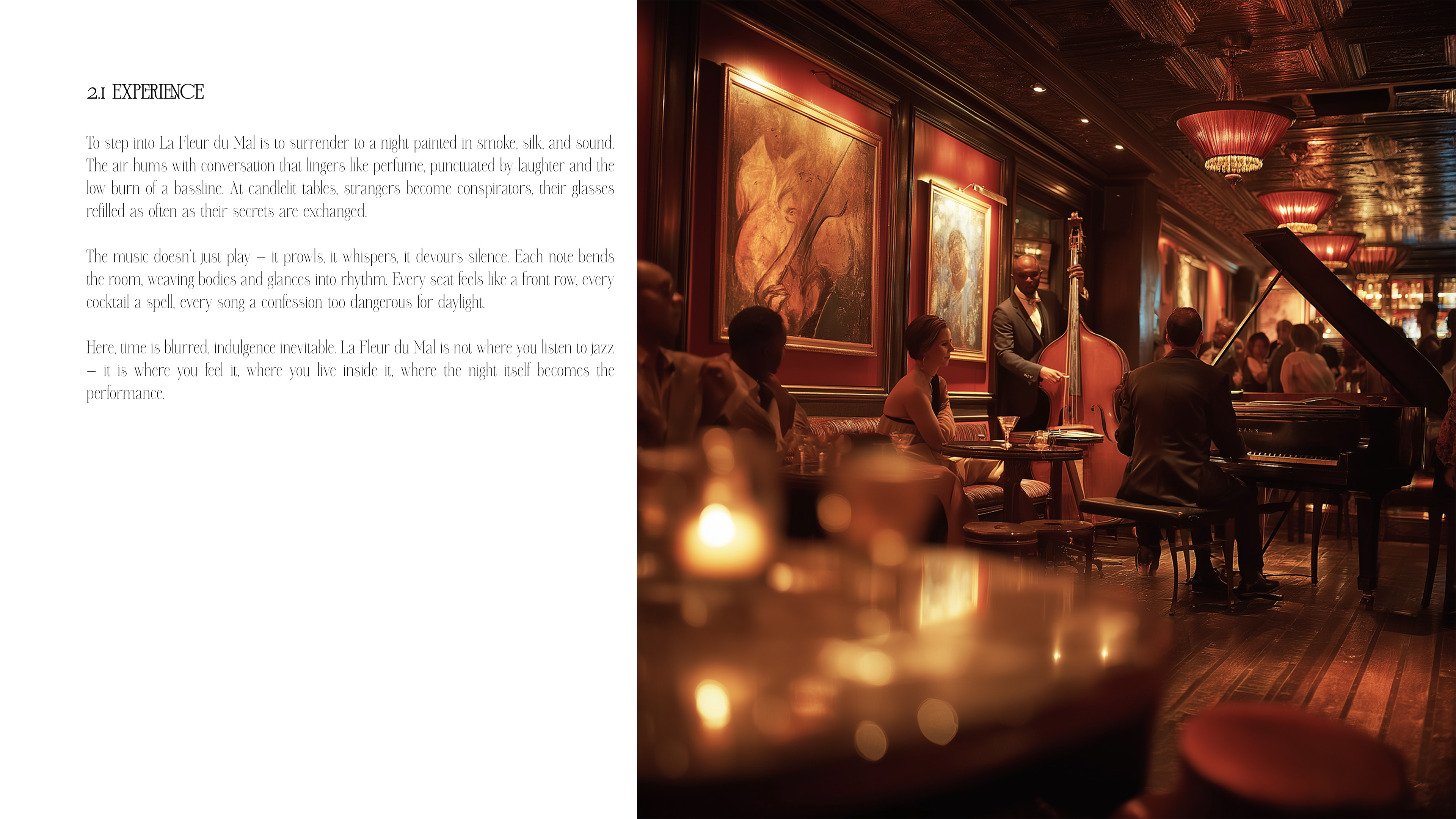 La Fleur du mal - Concept Development