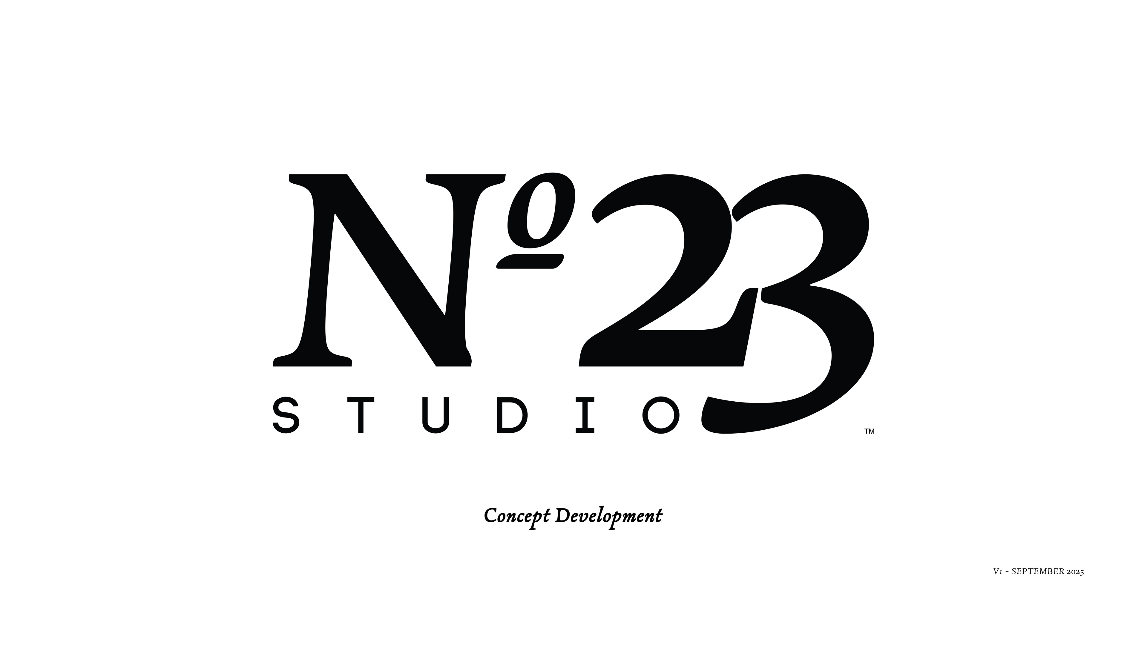 No23 Studio - Concept Development