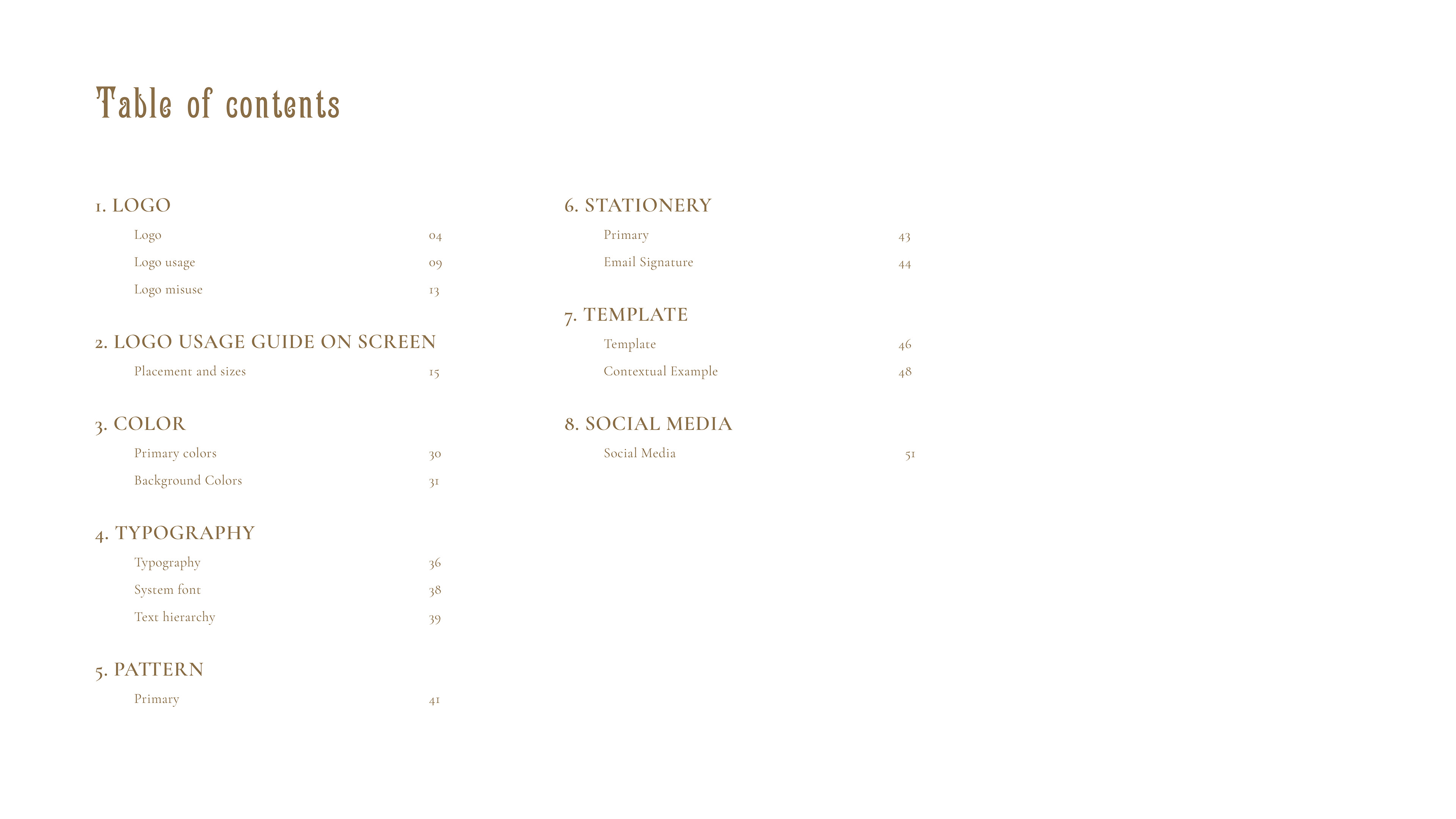 La Maison d'Asura - Brand Guidelines