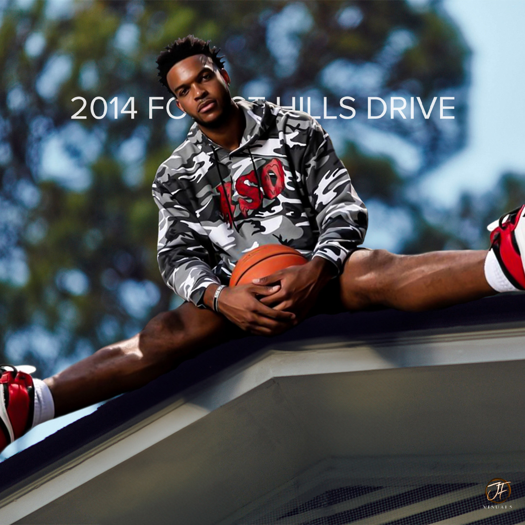 J. Cole's "2014 Forest Hills Drive" Album Cover Remake with Josiah-Jordan James
