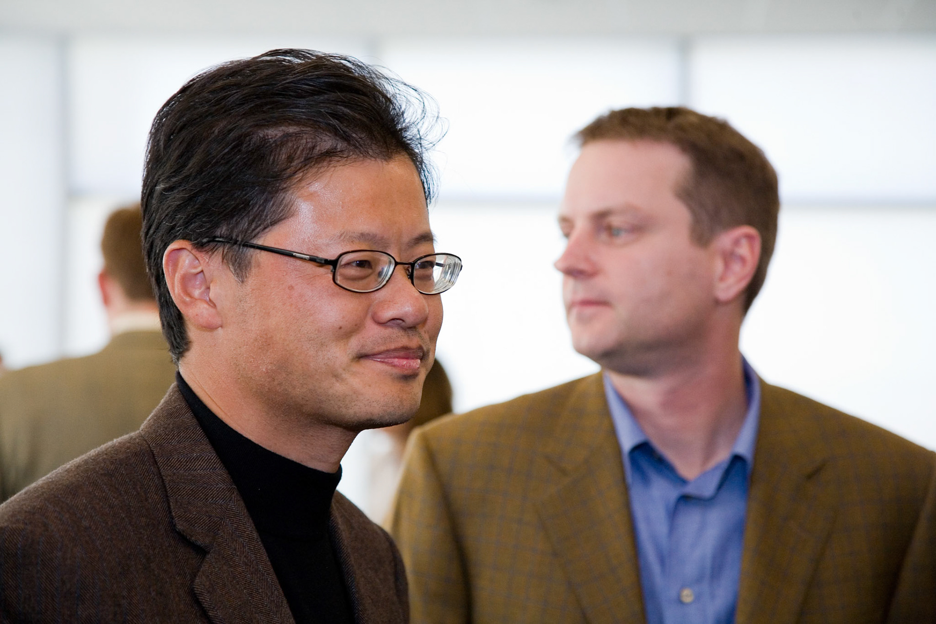 Yahoo! Founders Jerry Yang and David Filo
