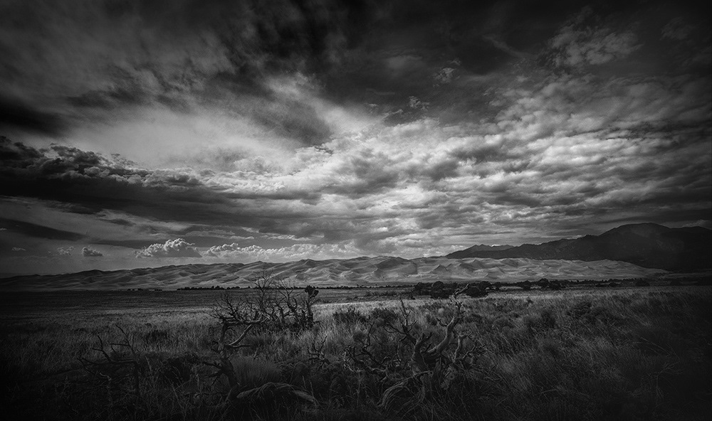 Brewing Storm Over The Great Sand Dunes