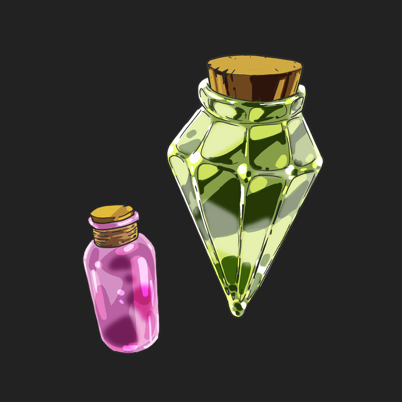 Potion vials