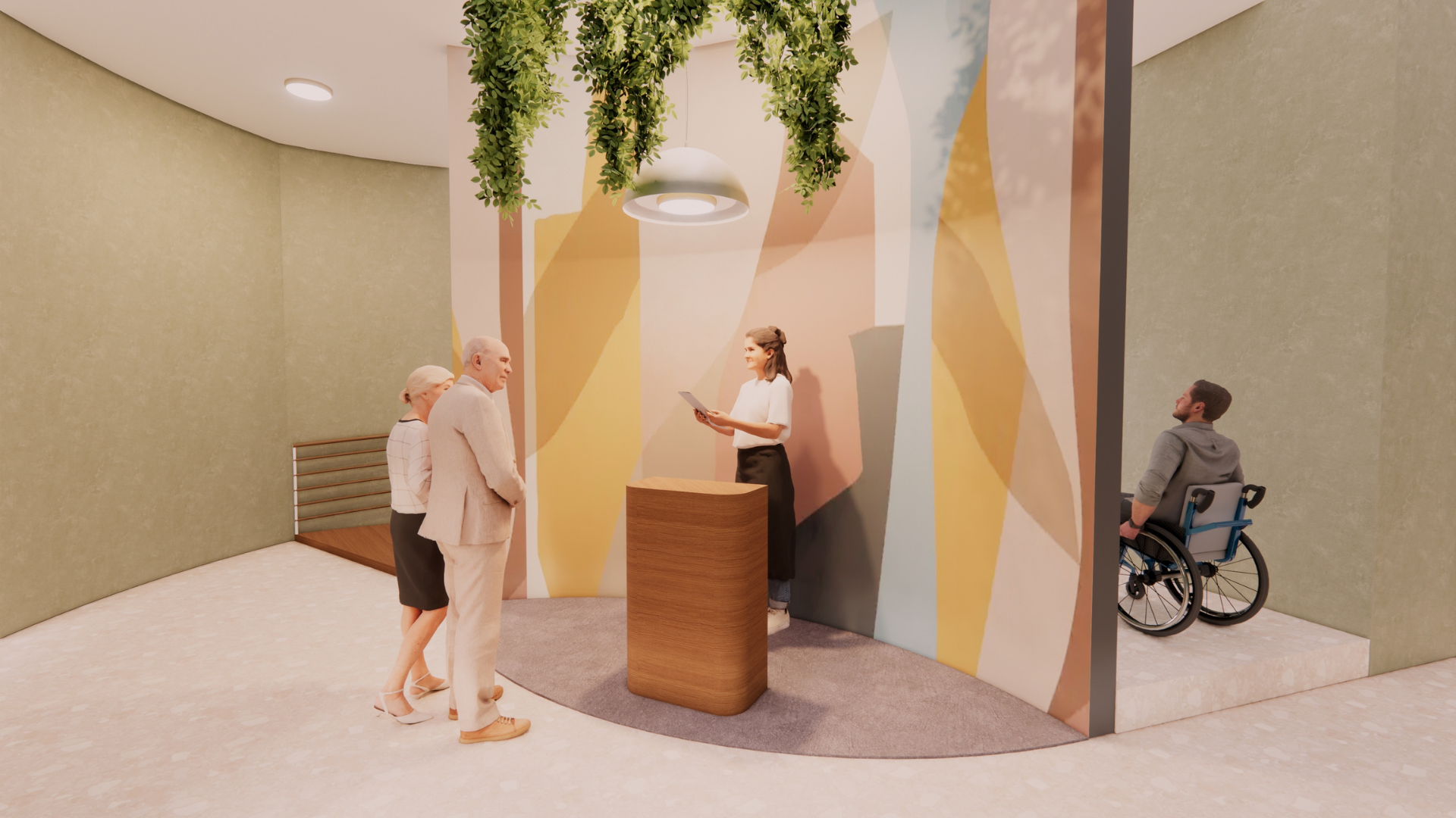 Host Stand-Abby Fricke