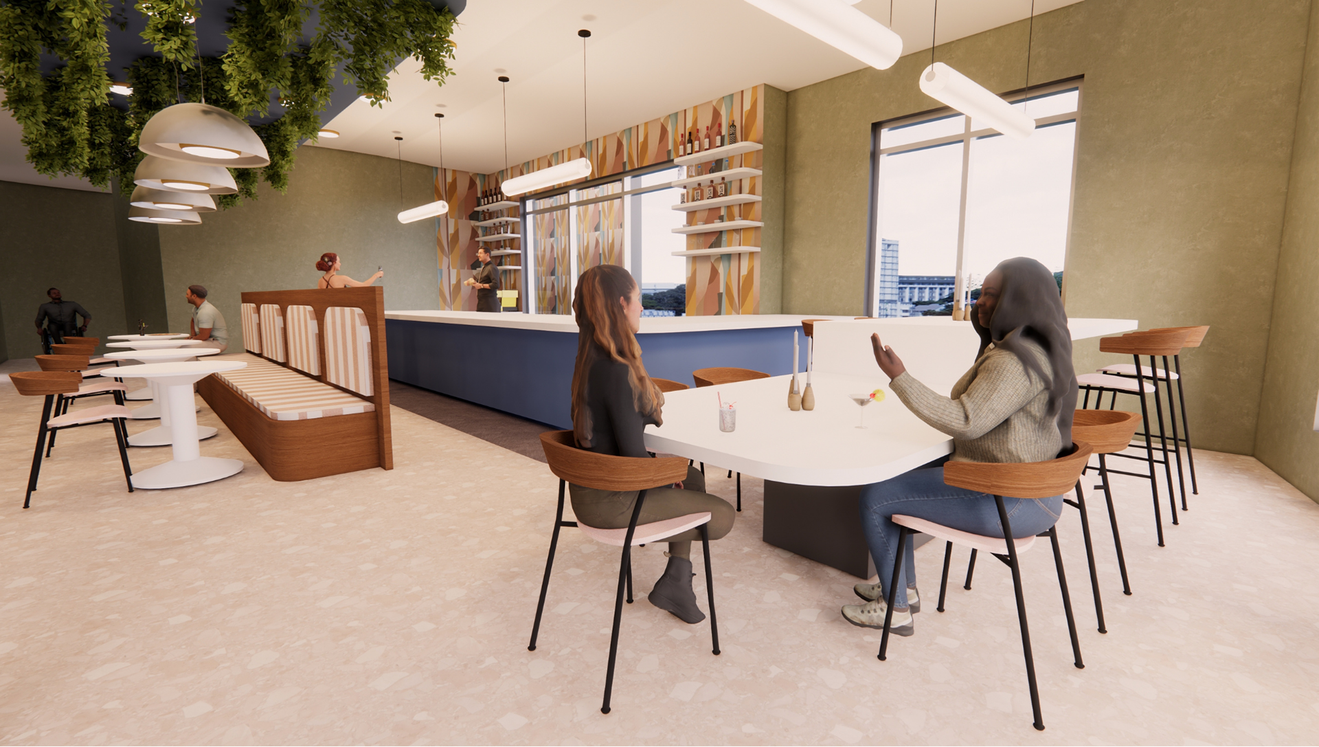 Cafe and Bar-Abby Fricke