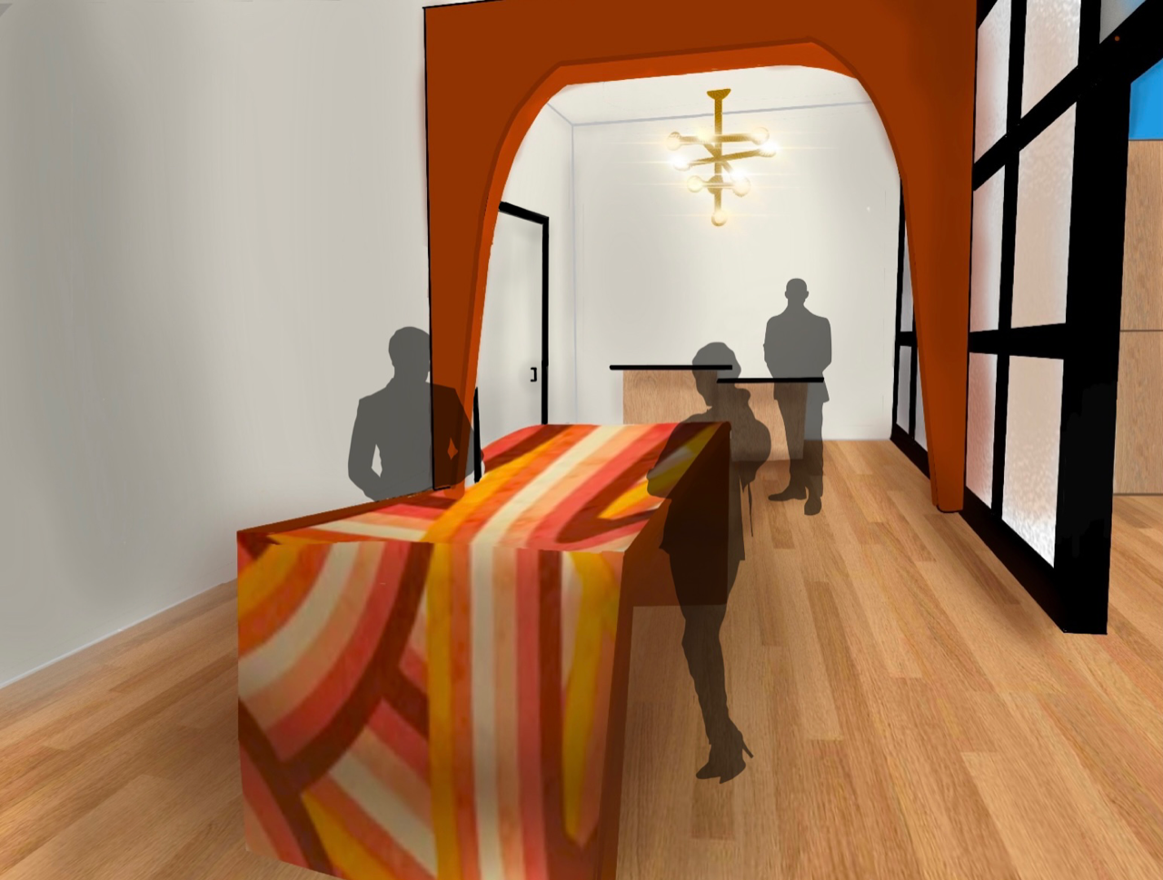 Foyer-Rendering