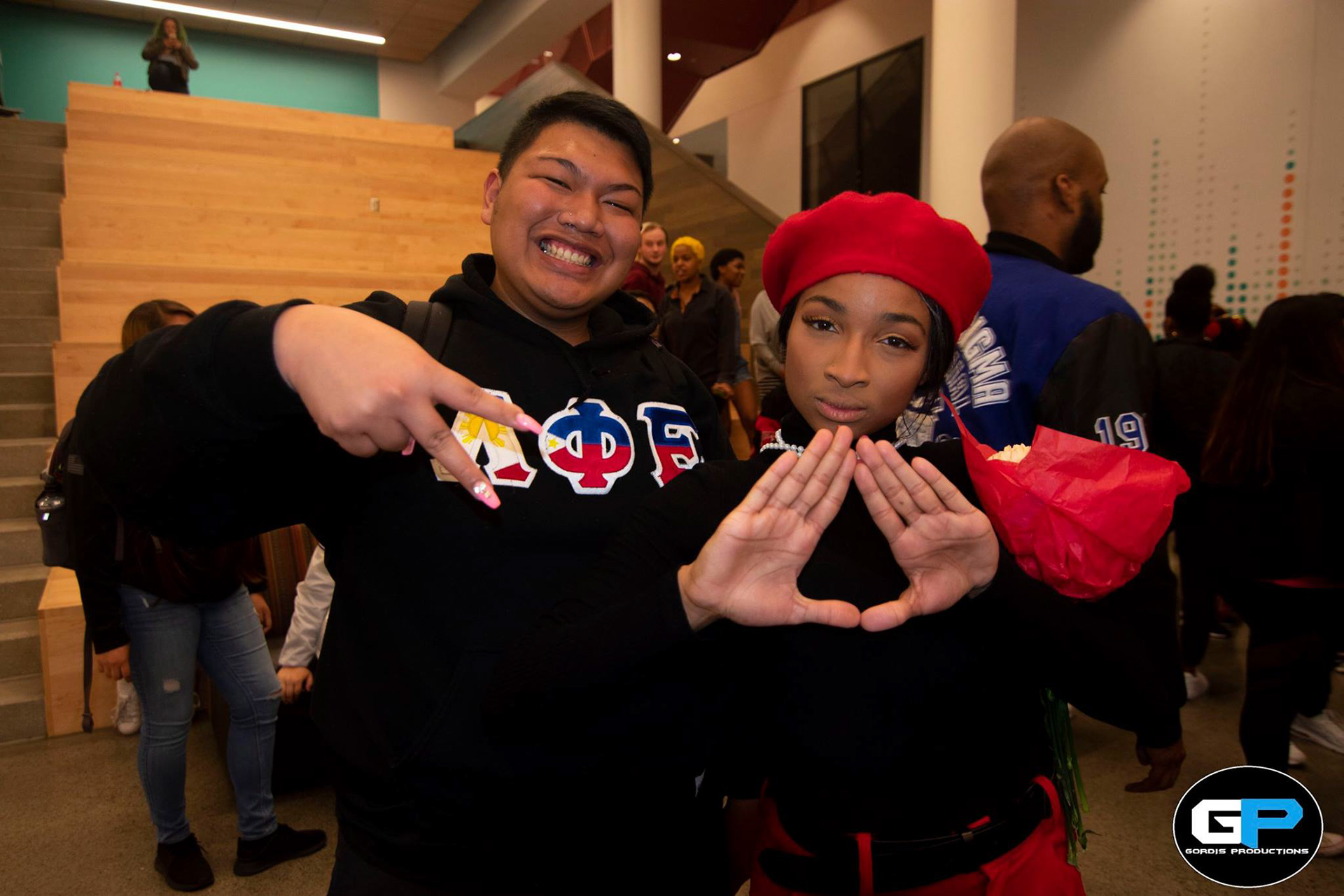 Member of Delta Sigma Theta Sorority Inc. with Lambda Phi Epsilon International Fraternity Inc. 