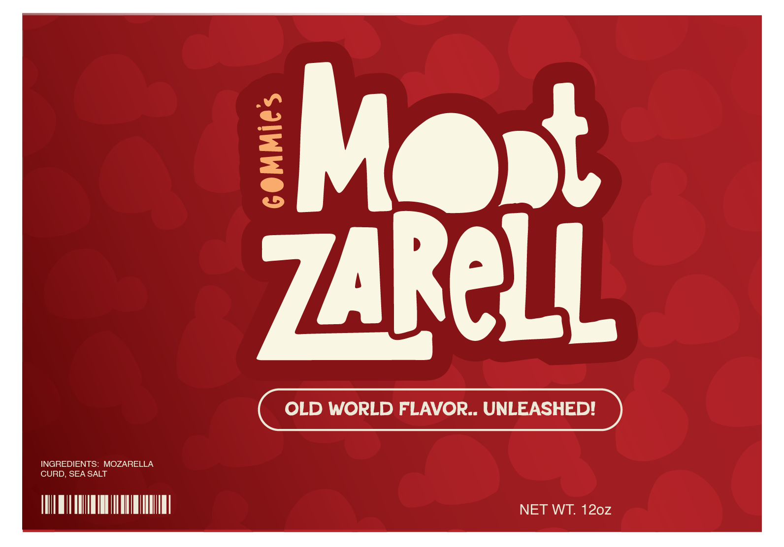 Mootzarell packaging