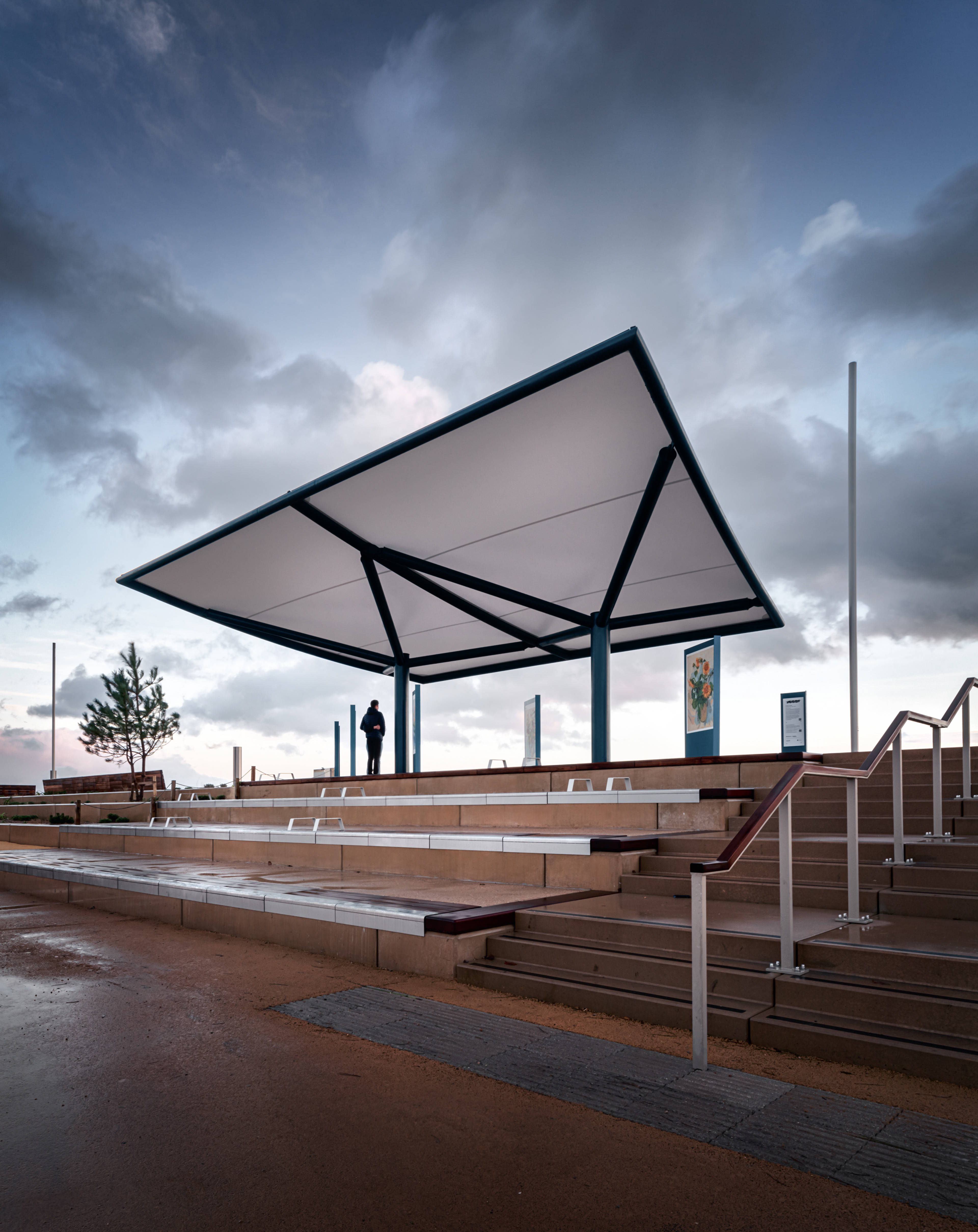 Completed Sea Defences along this stretch of Southsea