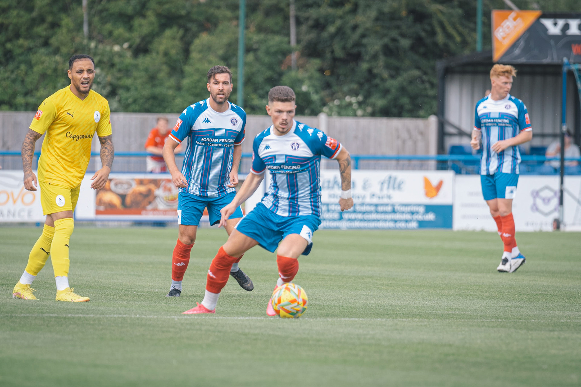 Ross Crane driving at the telford defense