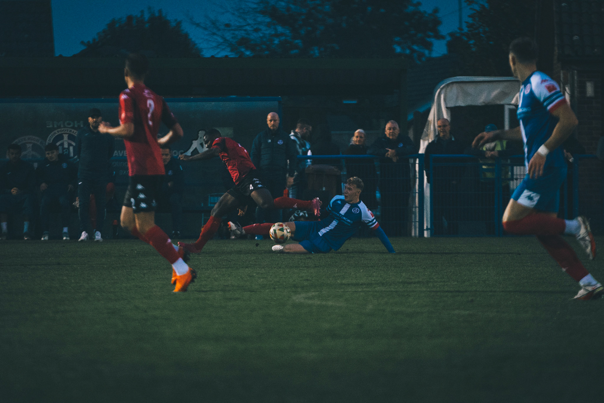 George Quantrall tackling