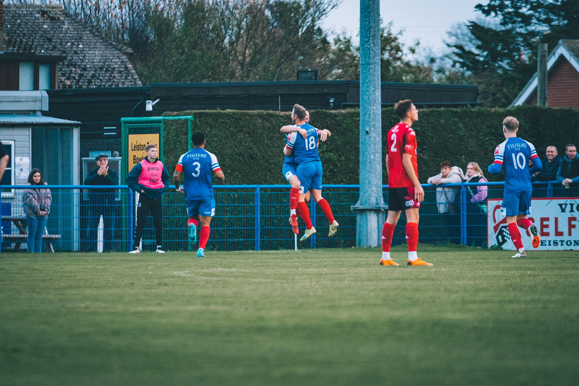 jarvis celebrating with Marsden
