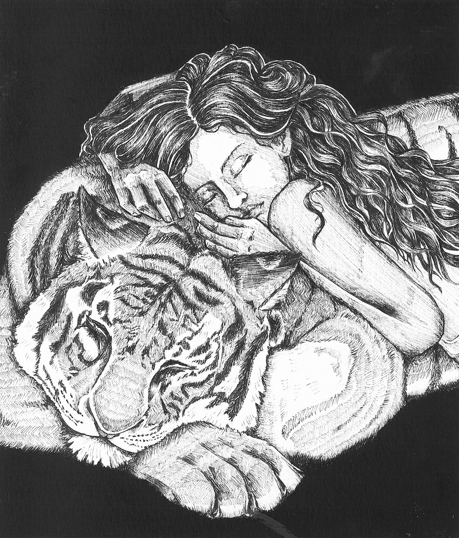 A Girl and Her Pet