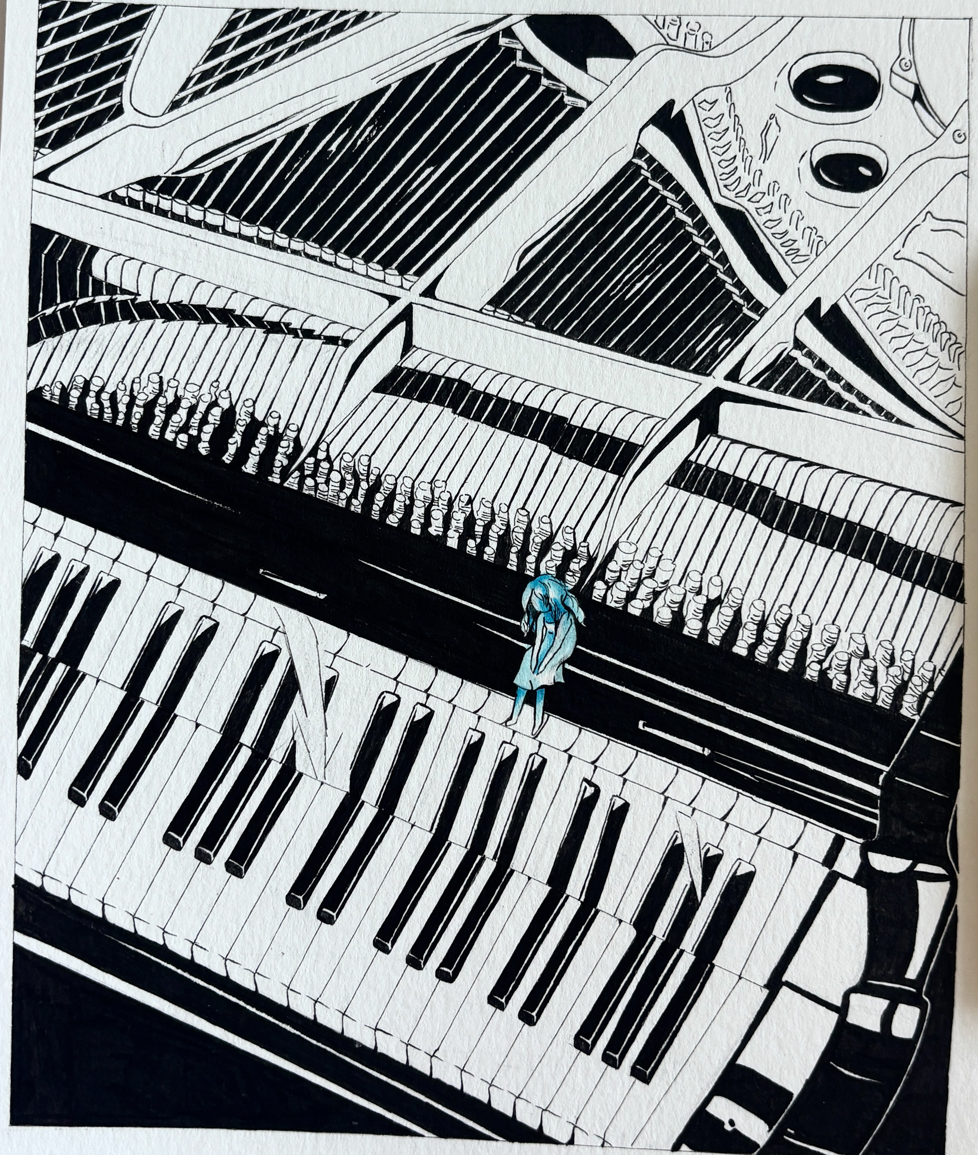 A Piano Key