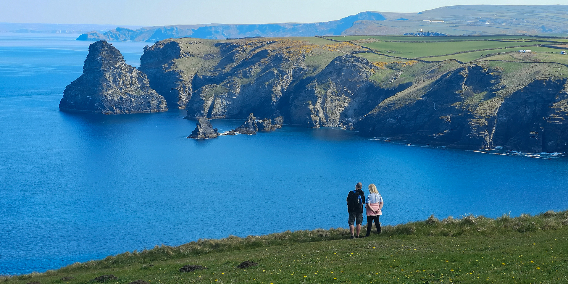 Above Bossiney Cove