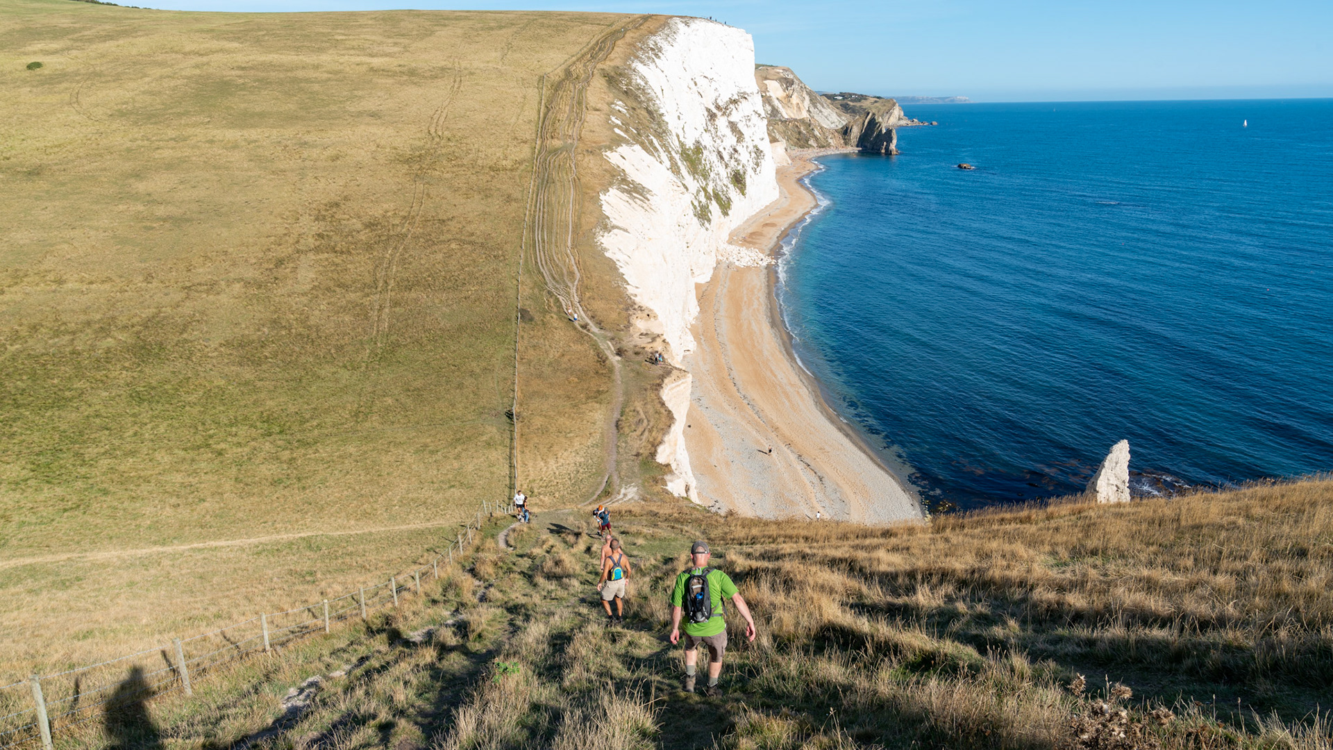 Heading towards Durlde Door on a right rollercoaster!