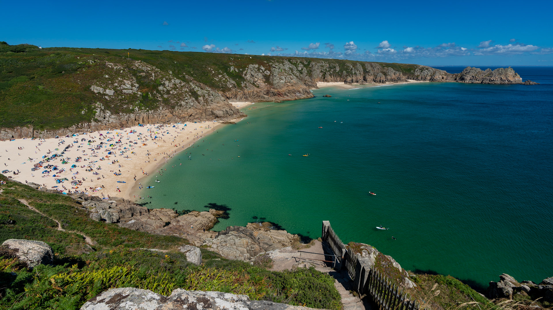 Porthcurno Beach