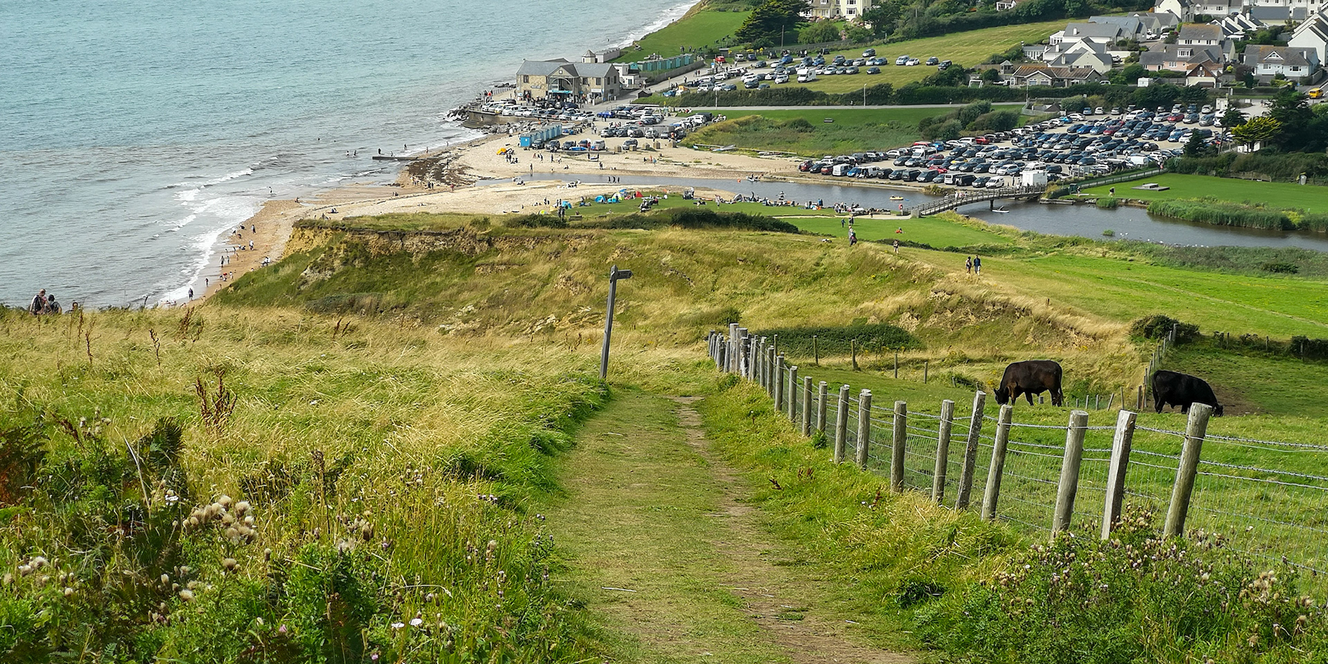 Approaching Charmouth