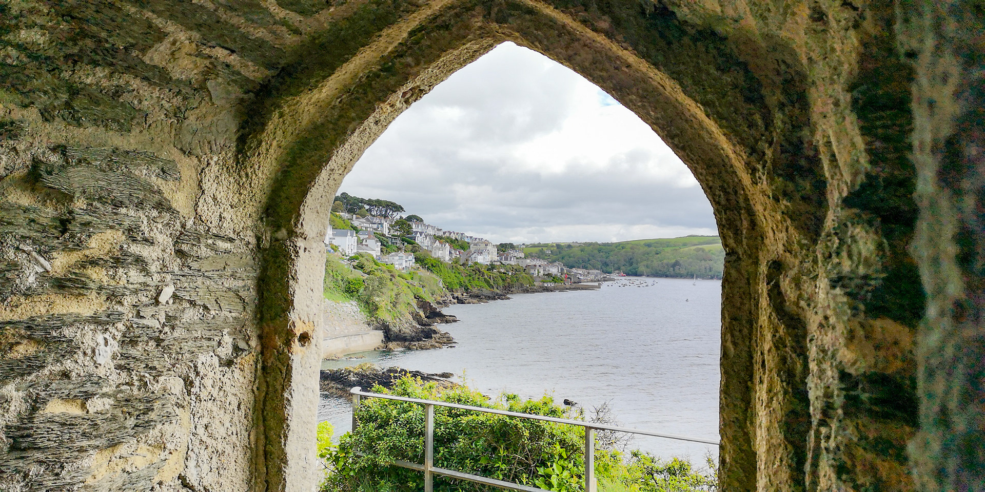 Fowey from St Catherine's Castle