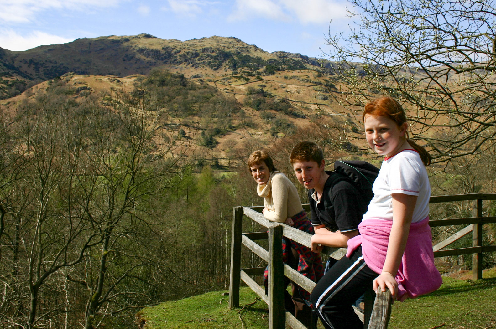 On the way up Helm Crag, Lake District