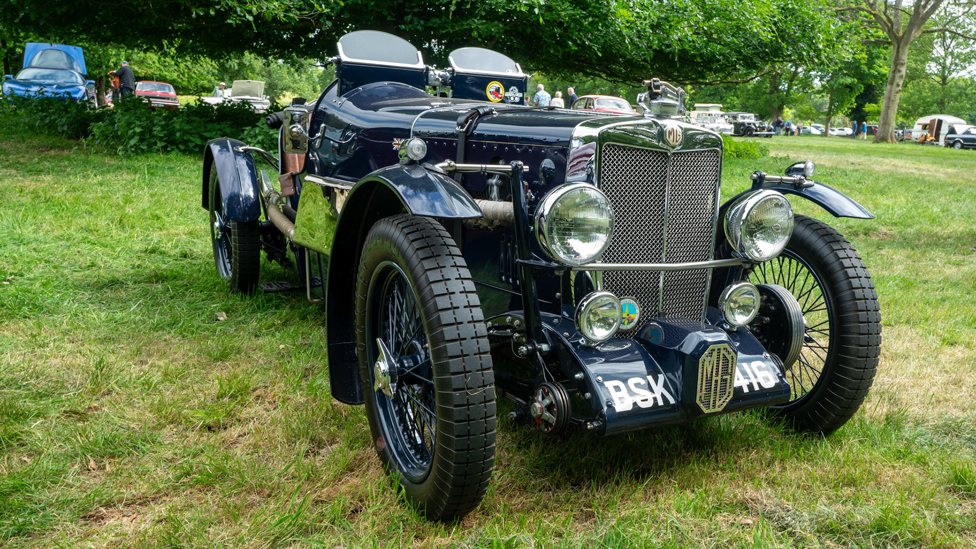 Stody Lodge classic car show