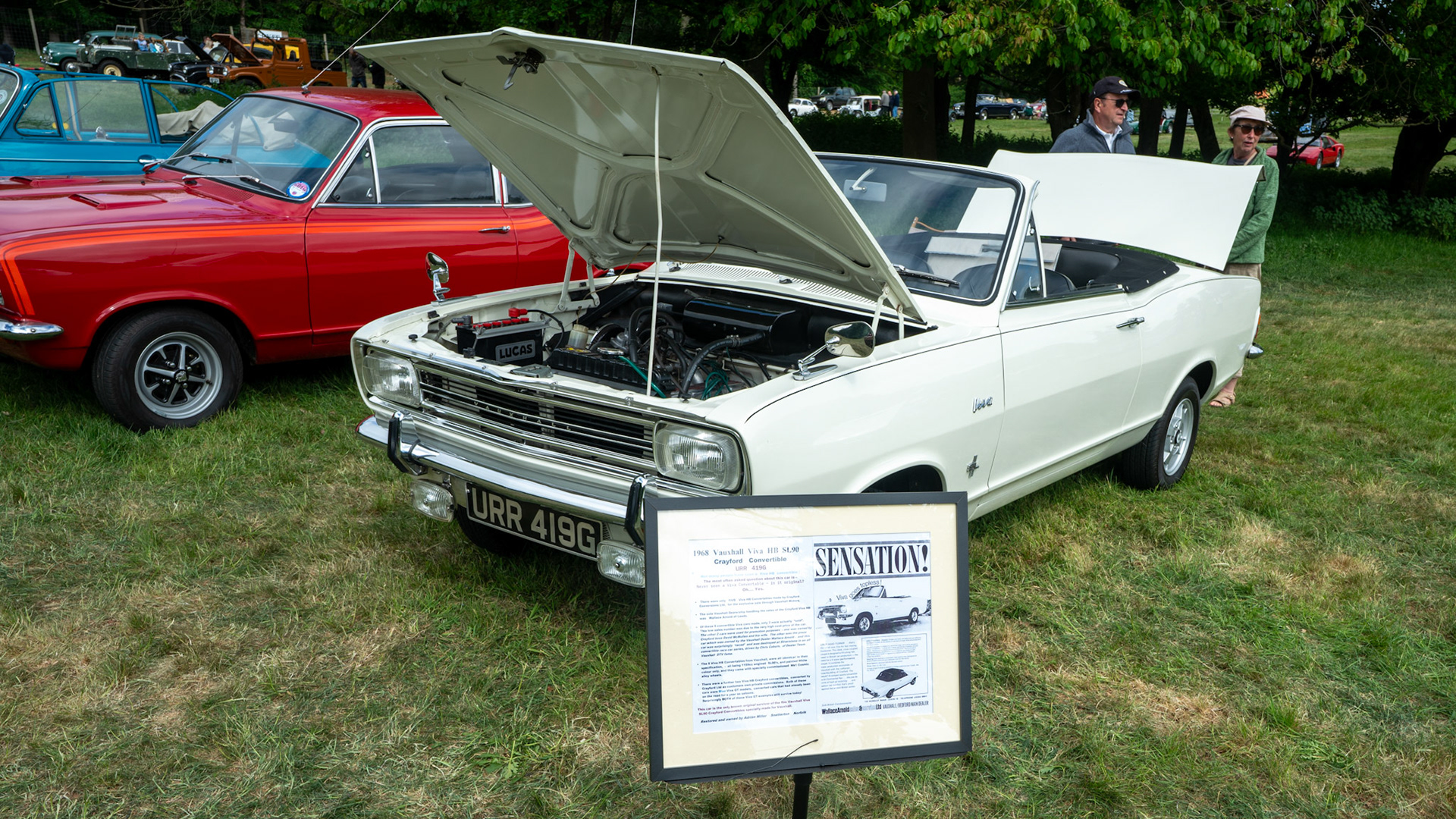 Stody Lodge classic car show