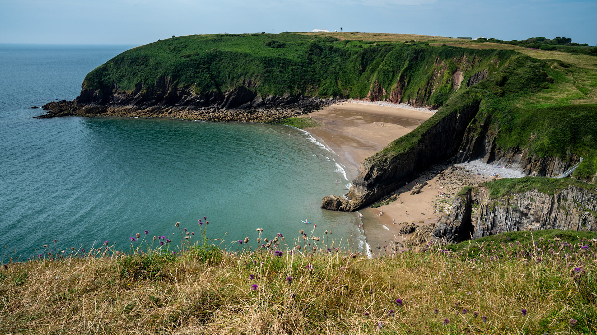 Church Door Cove & Skrinke Haven Beach