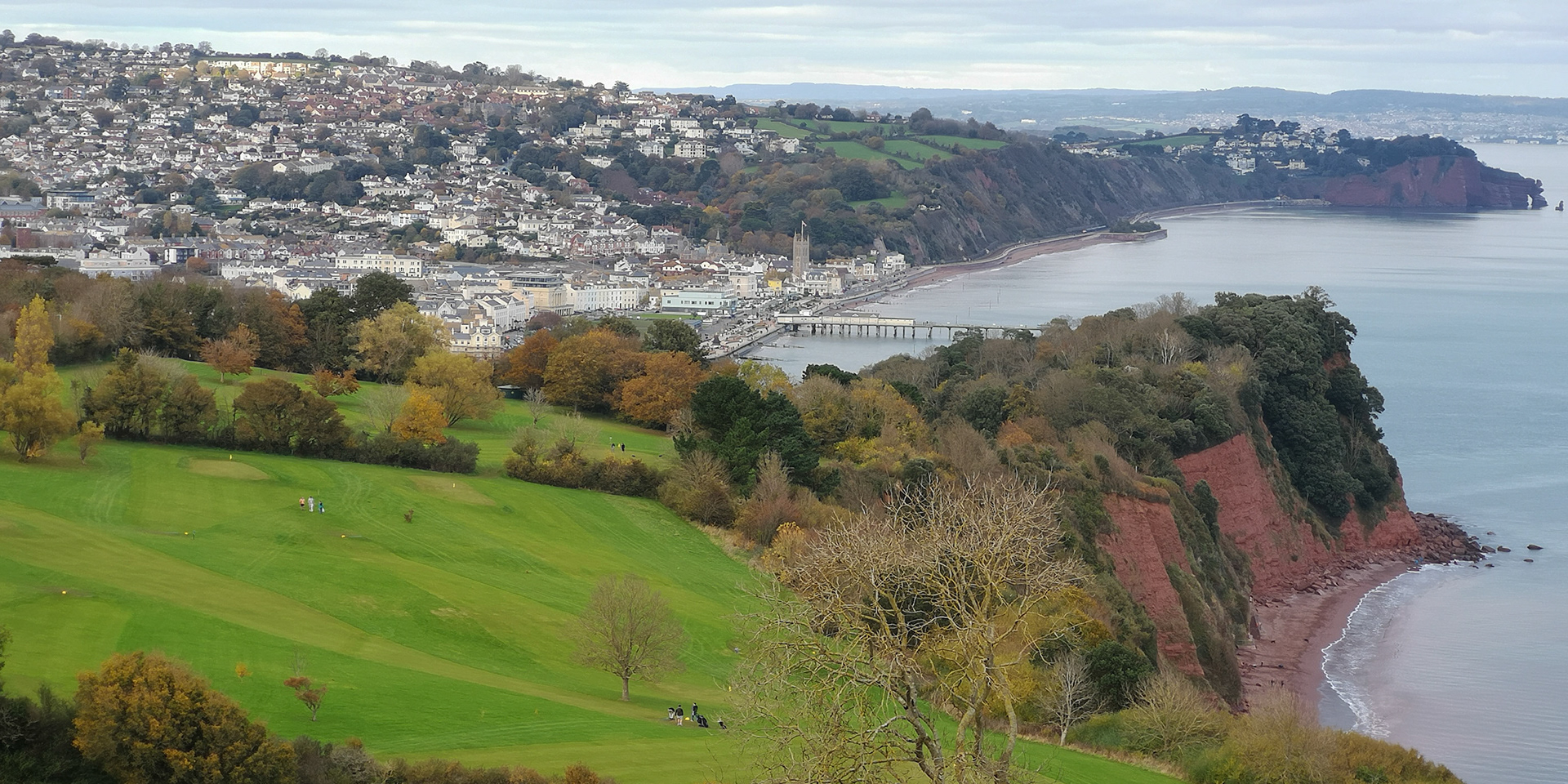 Approaching Teignmouth