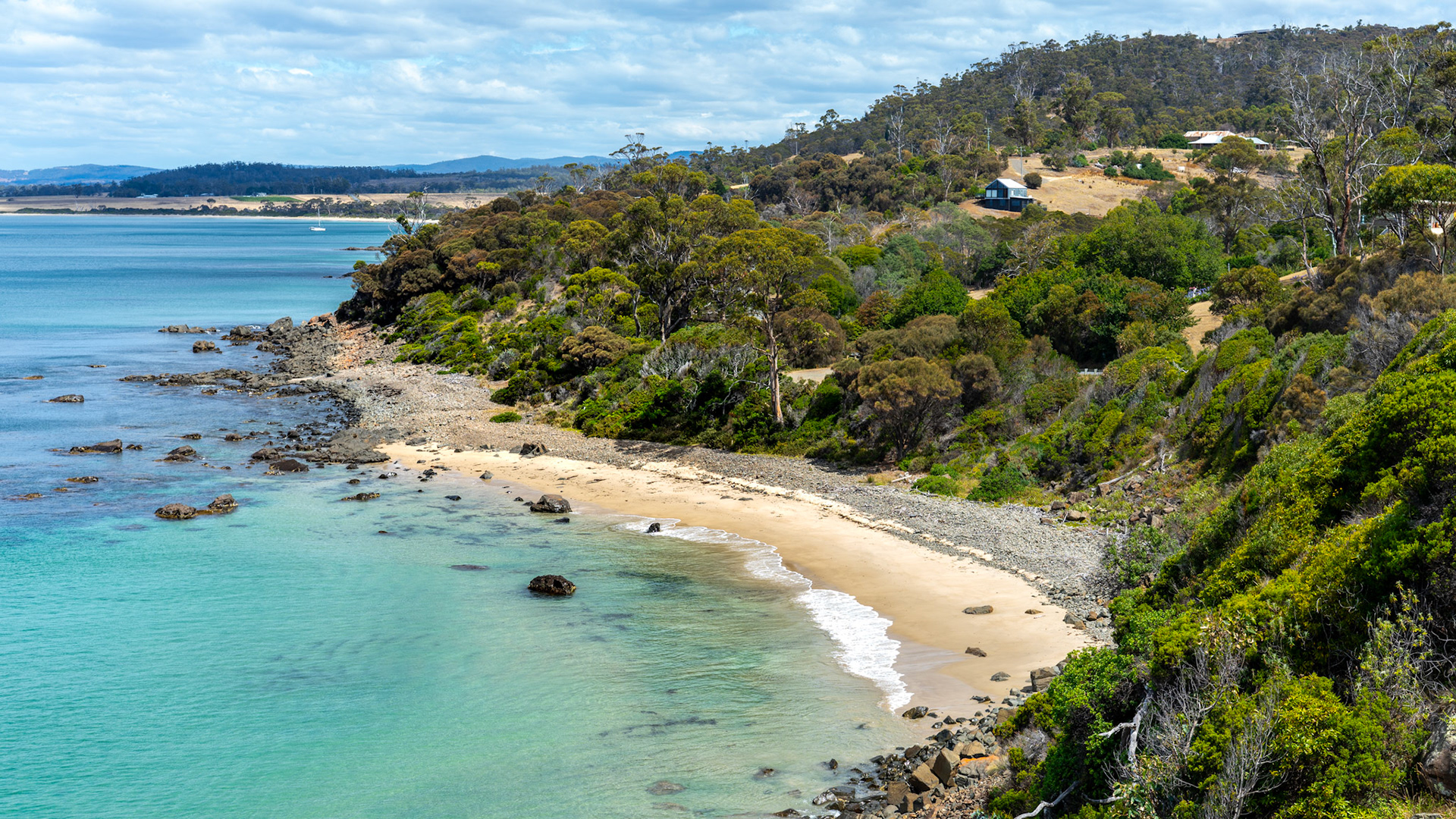 Near Mayfield Beach, Tasmania East Coast