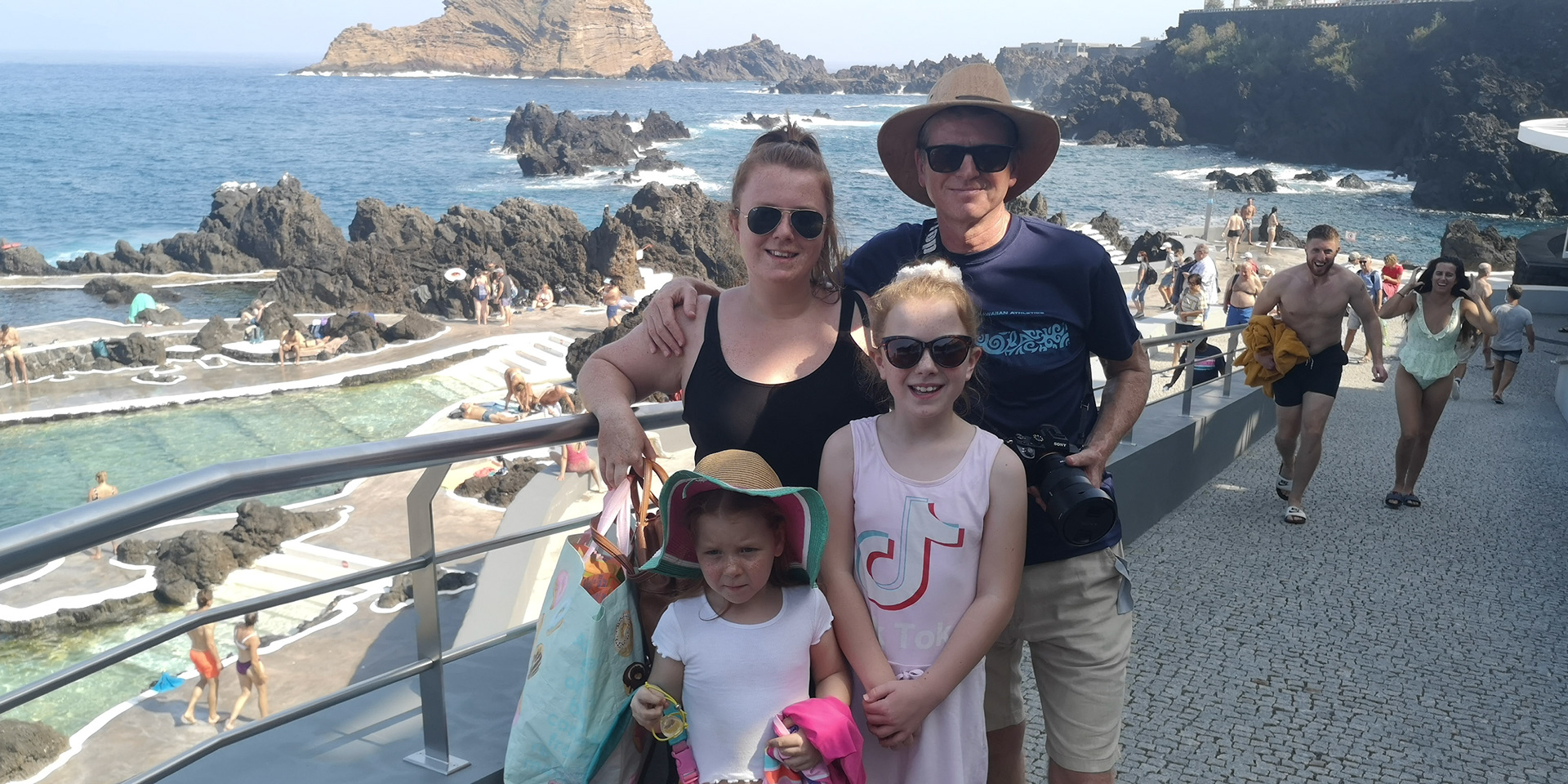 Porto Moniz natural swimming pools, note the sneaky ones!