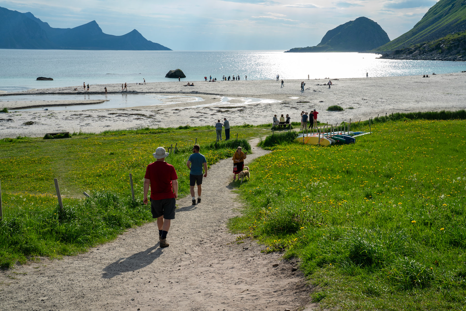 Haikland Beach, Vestvagoy