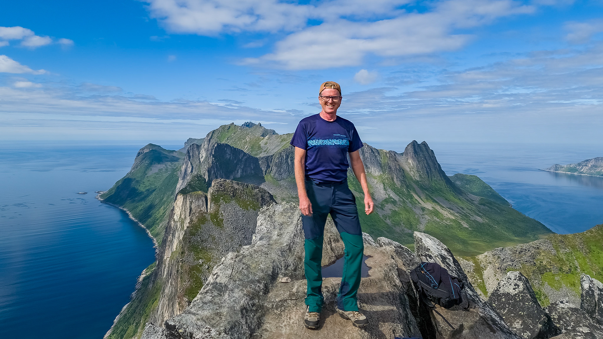 Summit of Segla, Senja