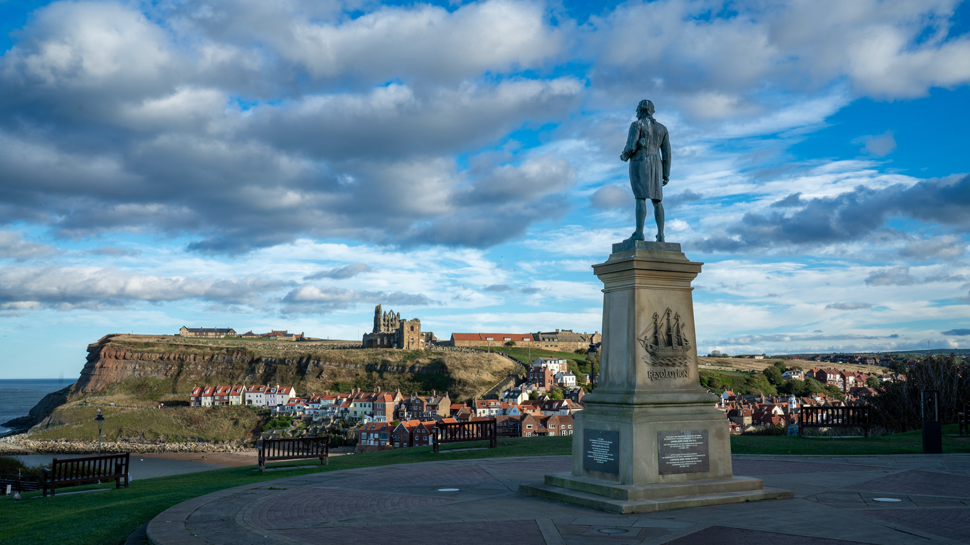 Captain Cook statue, Whitby
