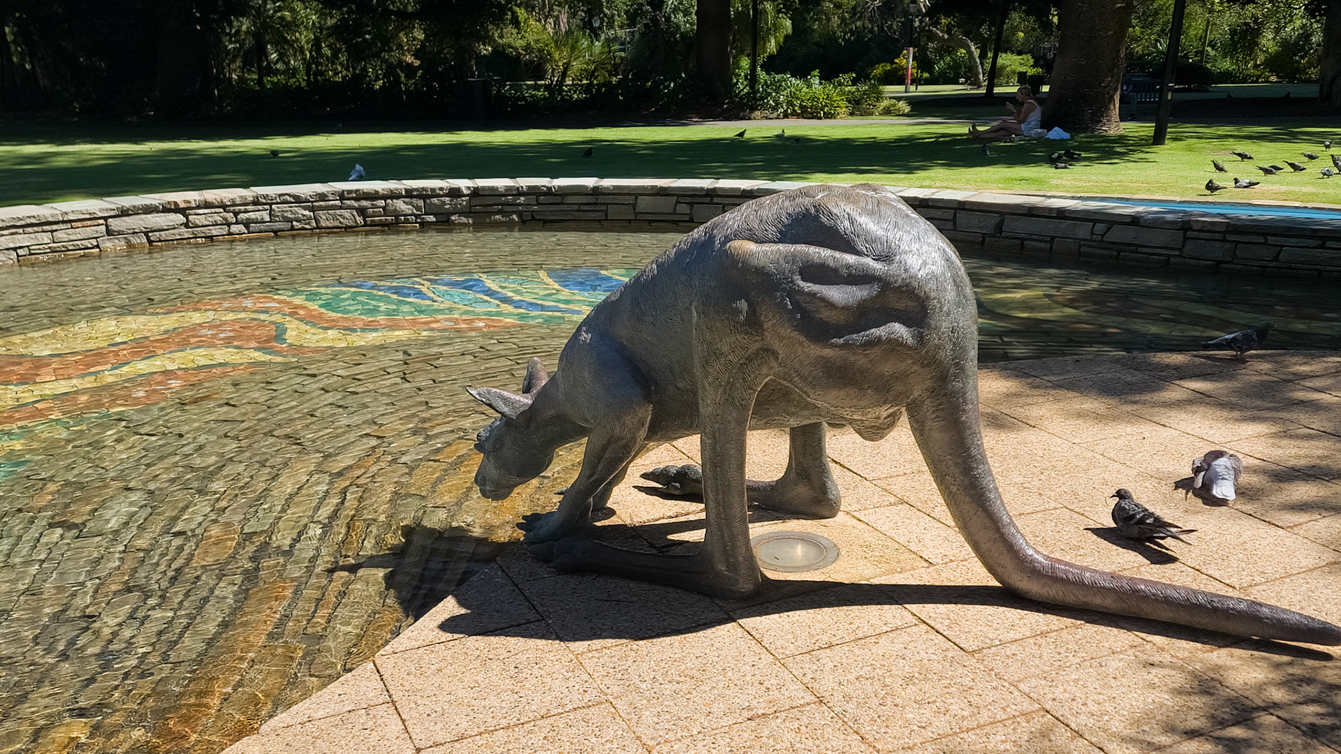 Kangaroos Sculpture, St Georges Terrace