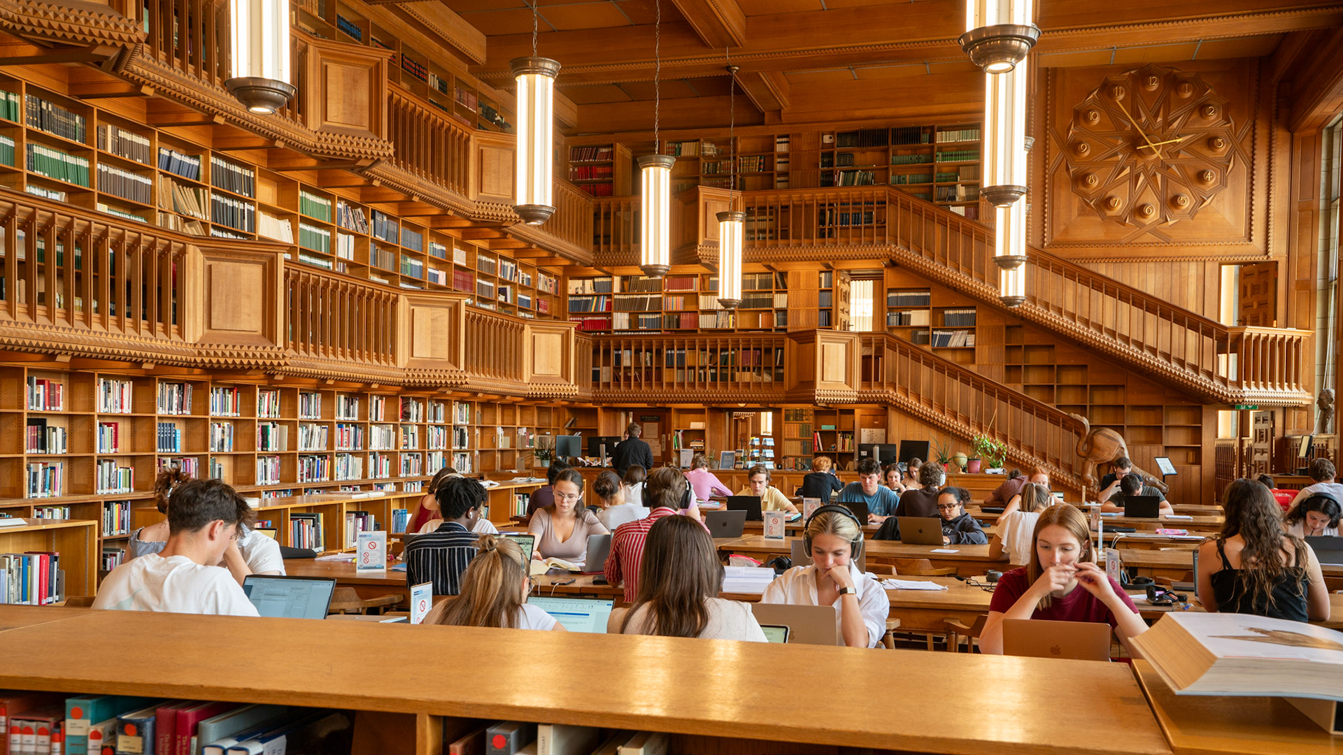 University Library main reading room, Leuven
