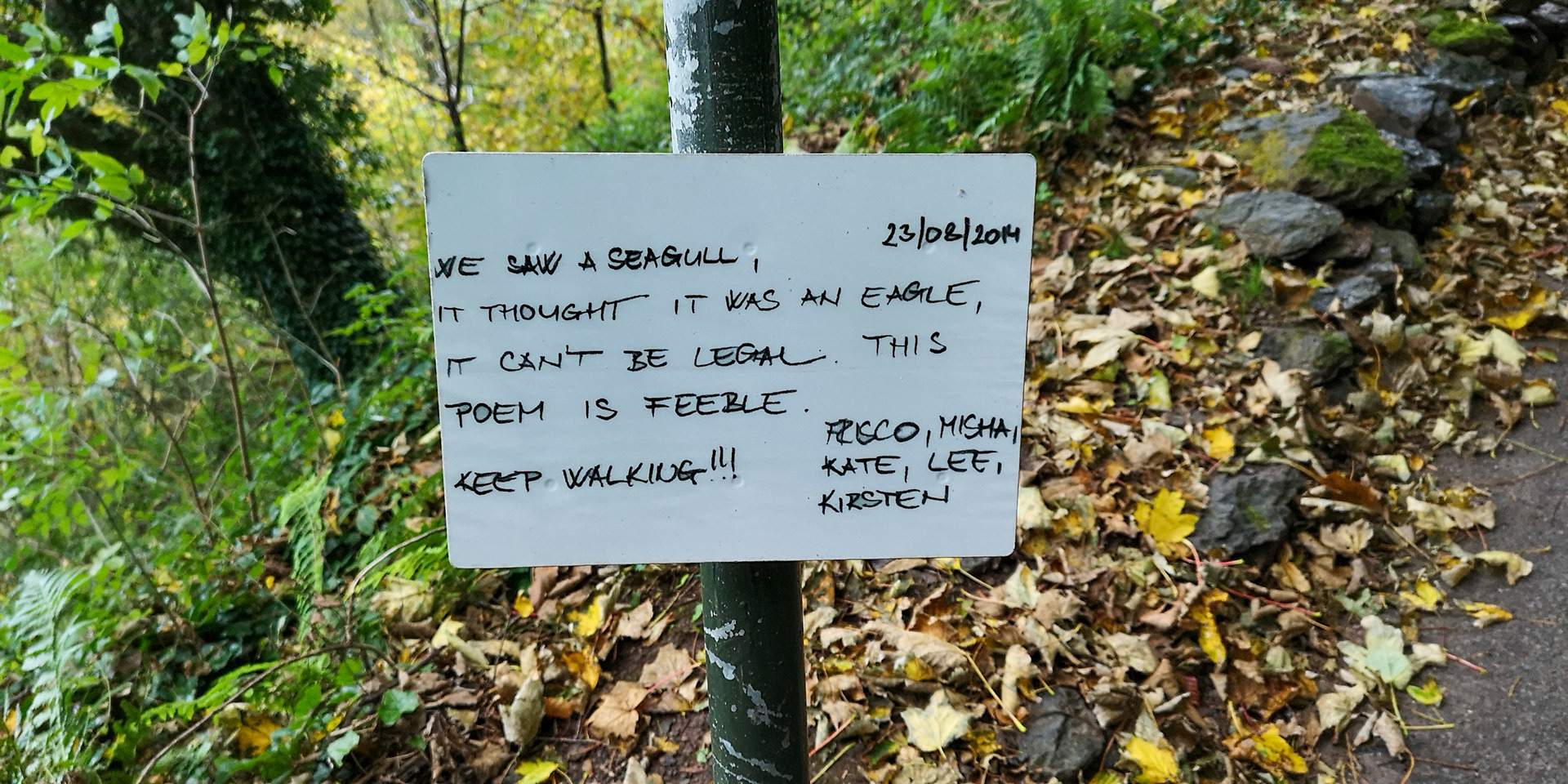 Poet's walk between Lynmouth and Lynton