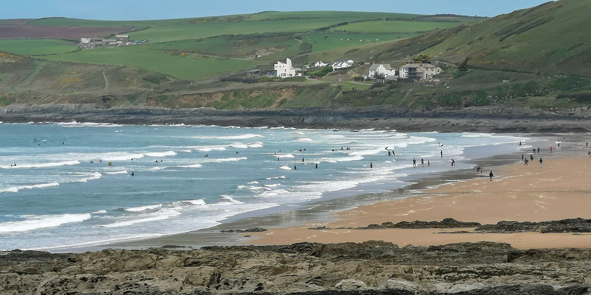 Croyde beach