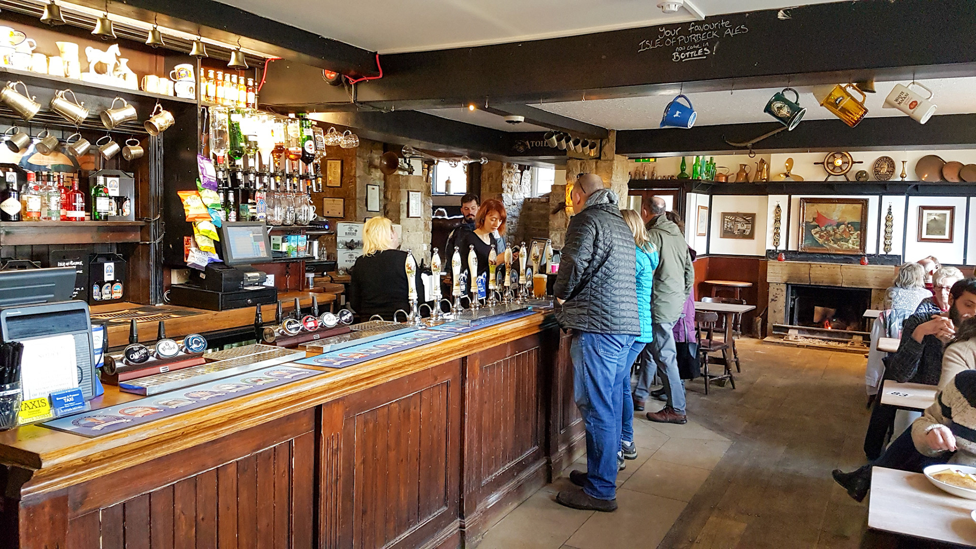 Bankes Arms Inn, Studland, lunch stop