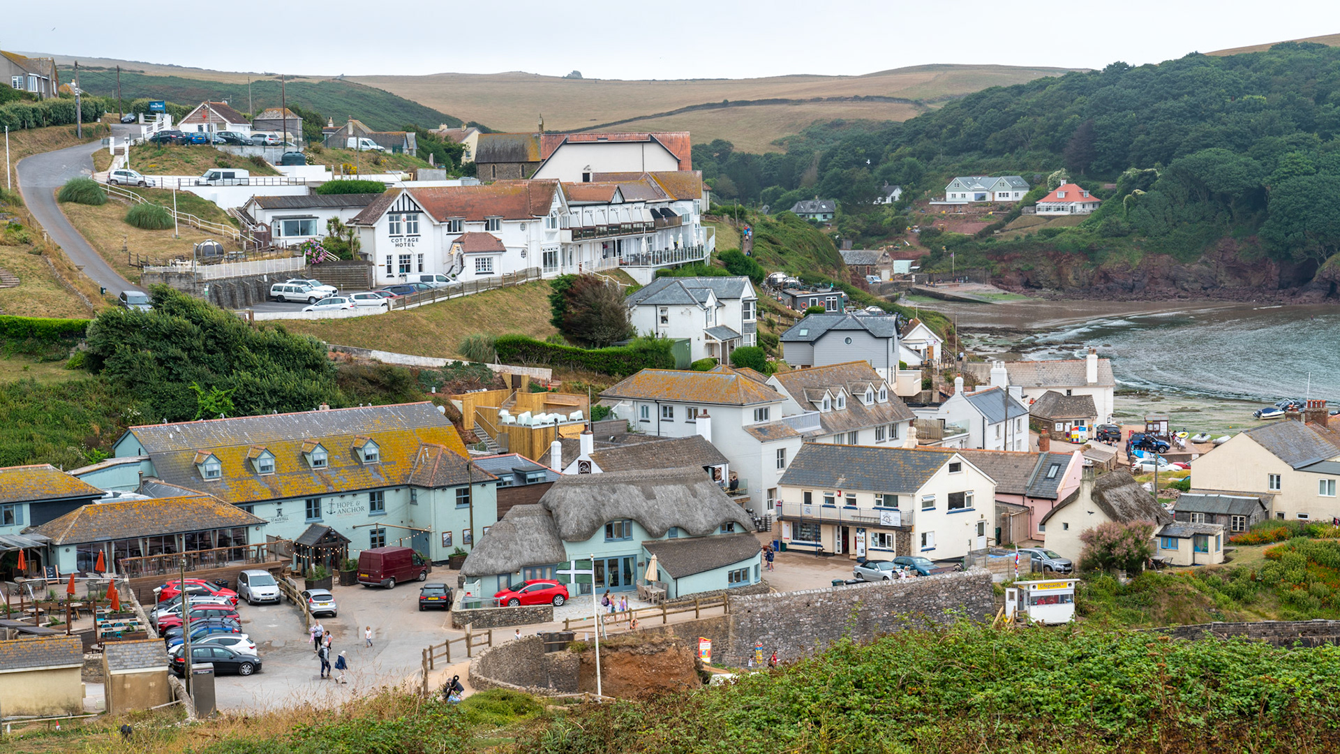 Hope and Anchor, Hope Cove, lunch stop