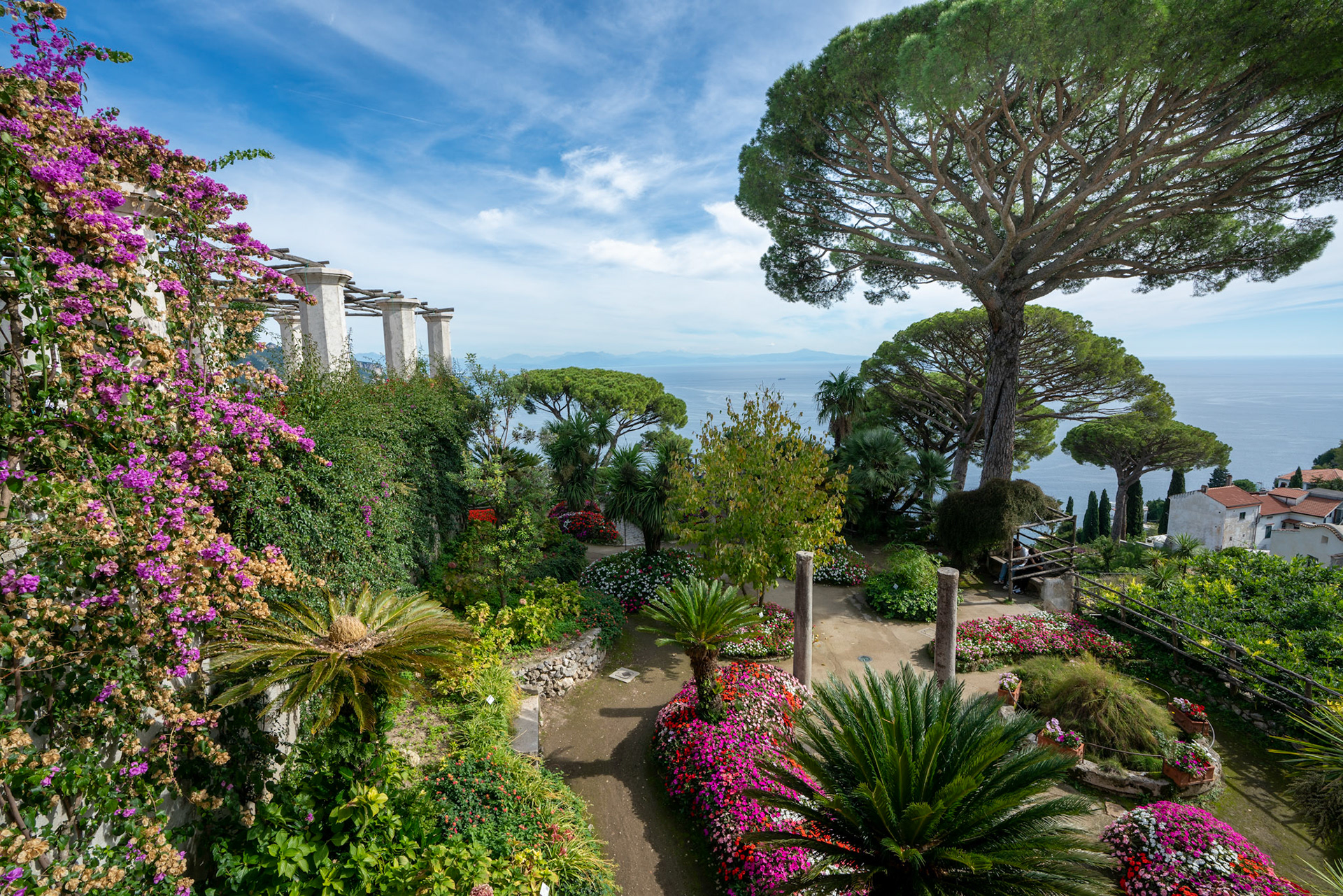 Gardens of Villa Rufolo in Ravello